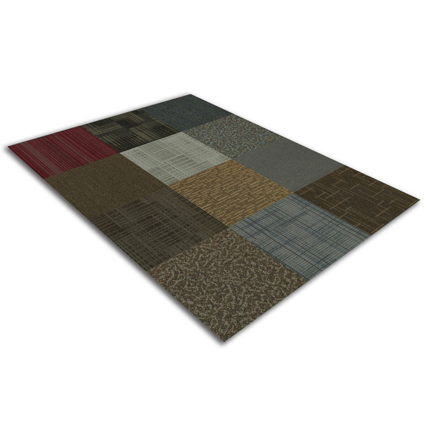 kaleidoscope 24 quot x 24 quot carpet tile in assorted wayfair kaleidoscope 24 quot x 24 quot carpet tile in assorted wayfair