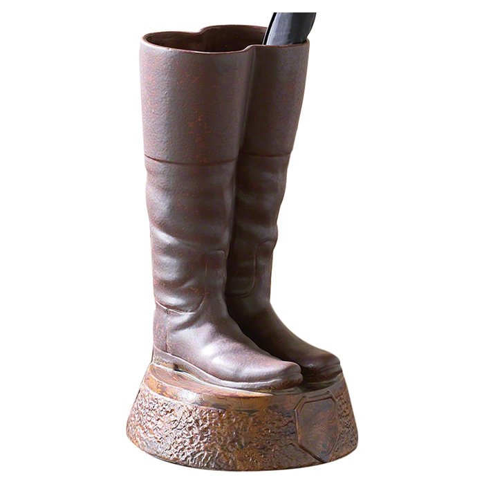 Ceramic Boots Umbrella Stand Wayfair