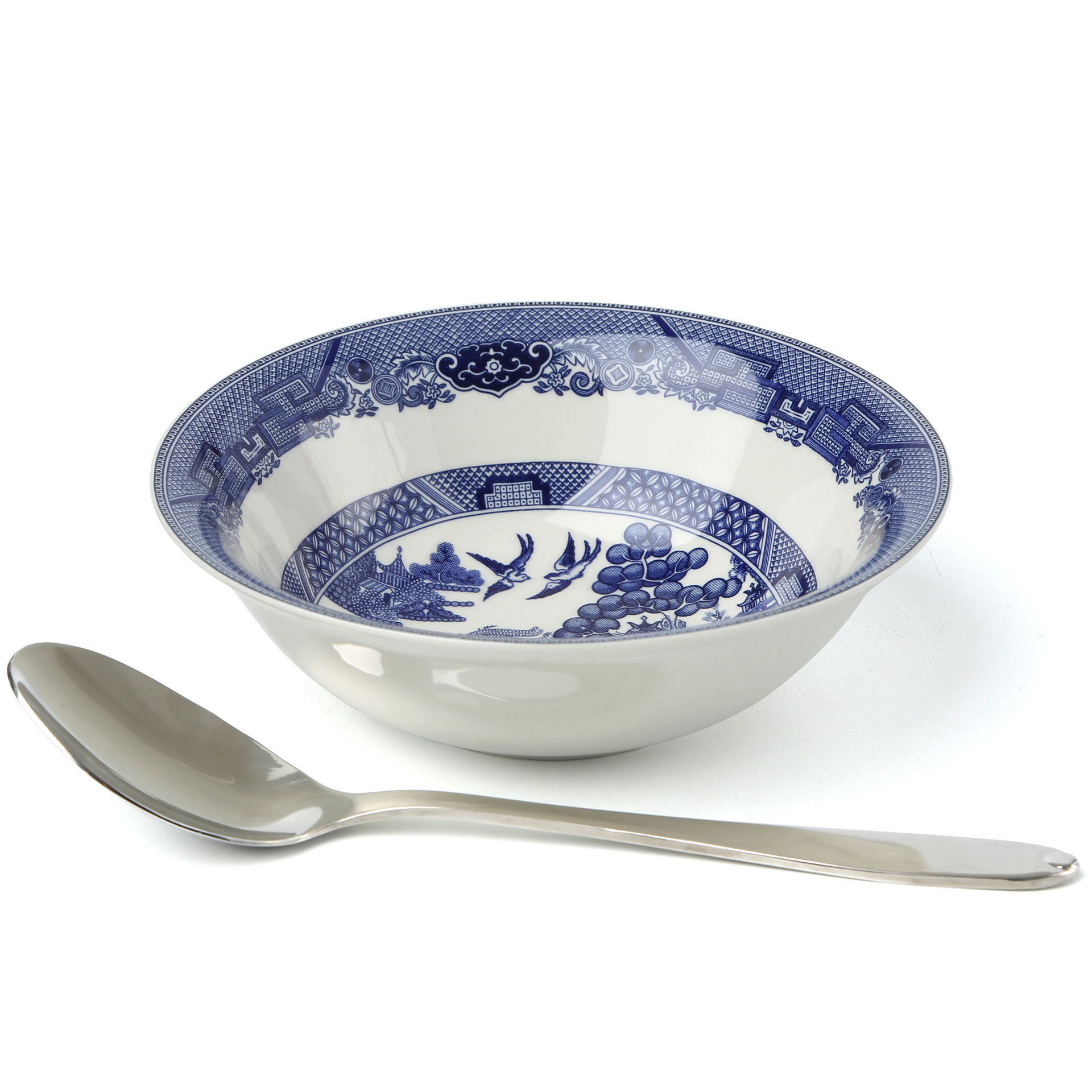 Johnson Brothers Willow Blue Soup/Cereal Bowl & Reviews Wayfair