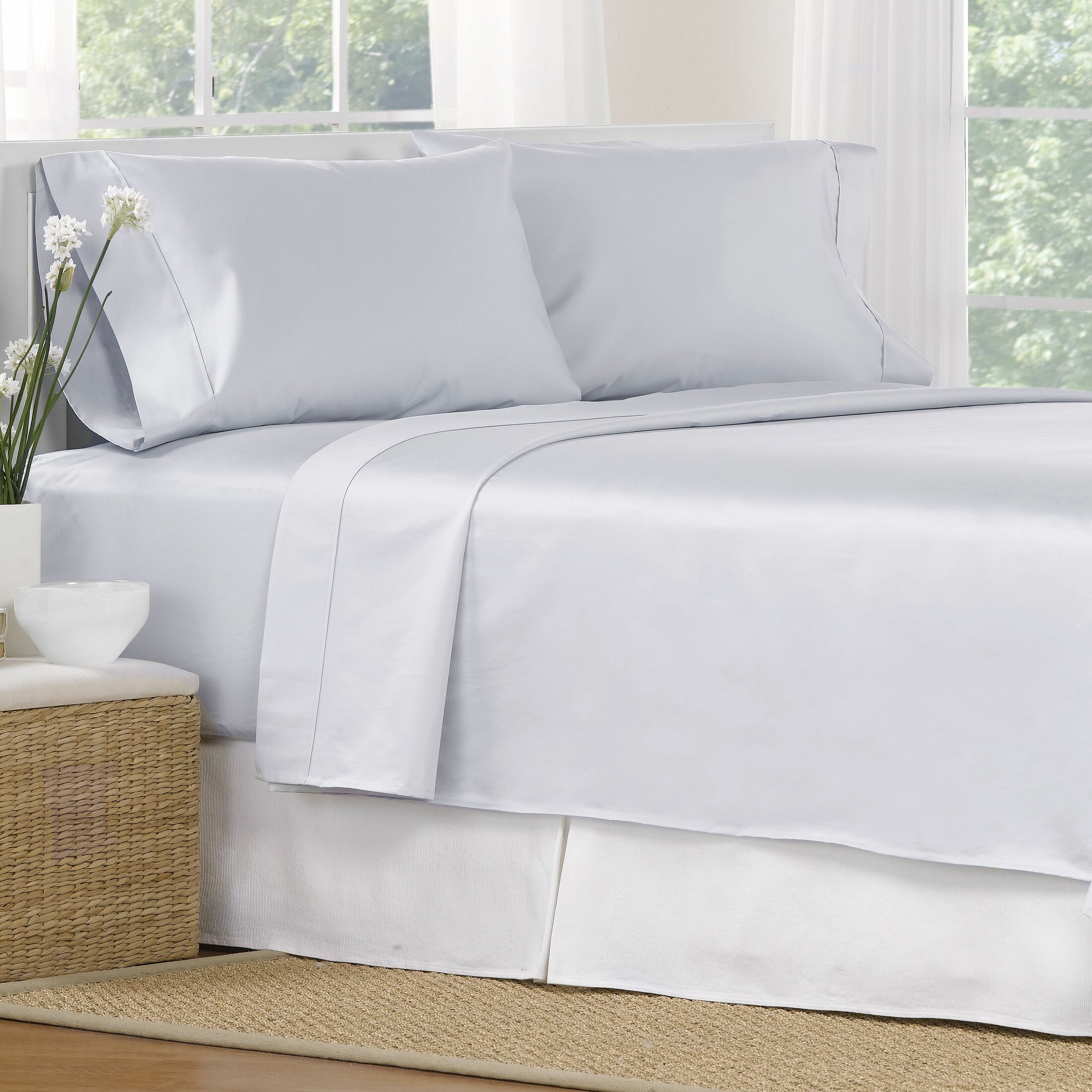 4 Piece 1000 Thread Count Egyptian Quality Cotton Sheet Set 