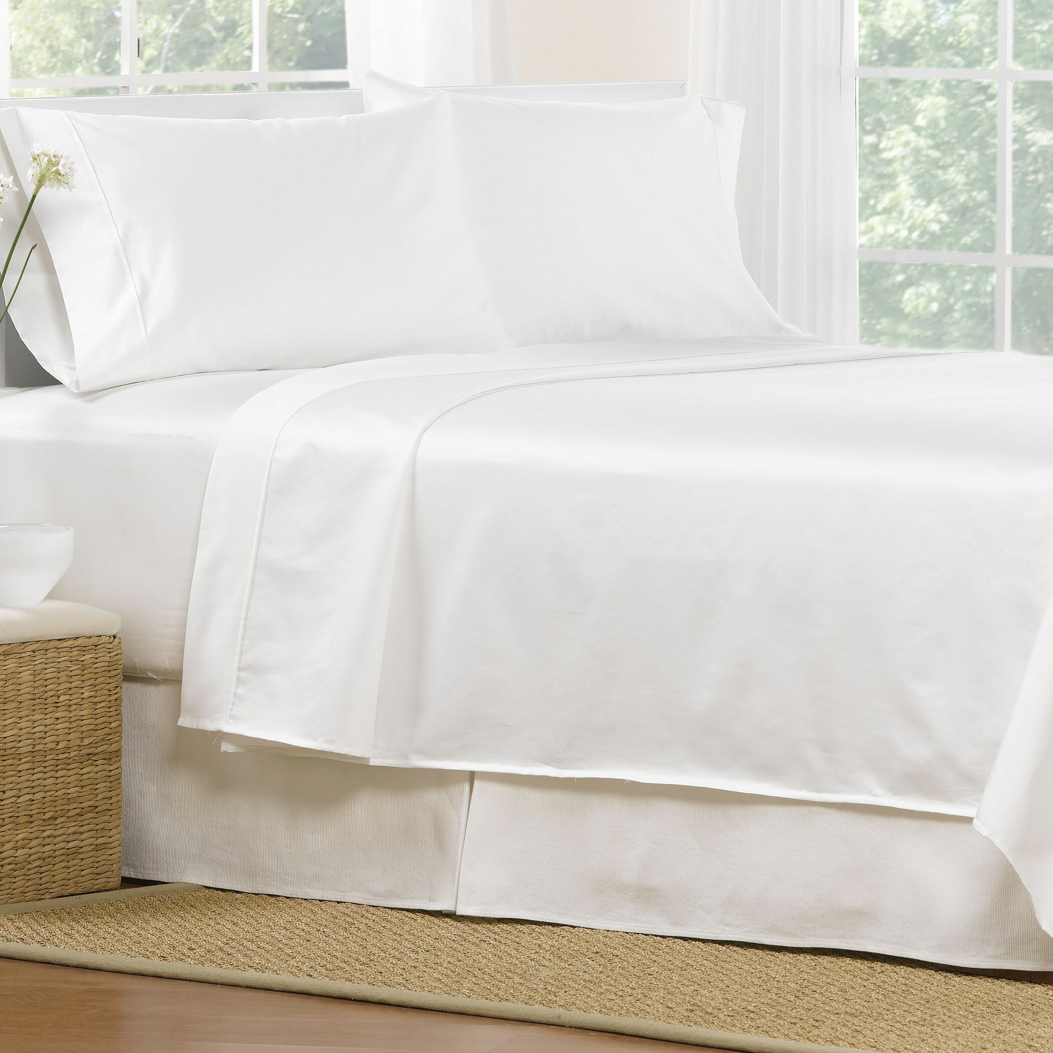 4 Piece 1000 Thread Count Egyptian Quality Cotton Sheet Set | Wayfair