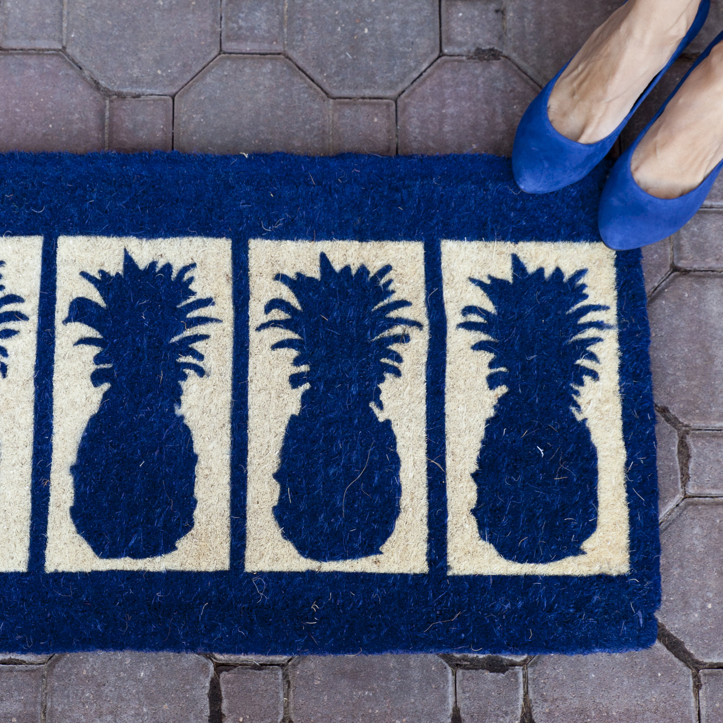 Entryways Four Pineapples Doormat & Reviews Wayfair