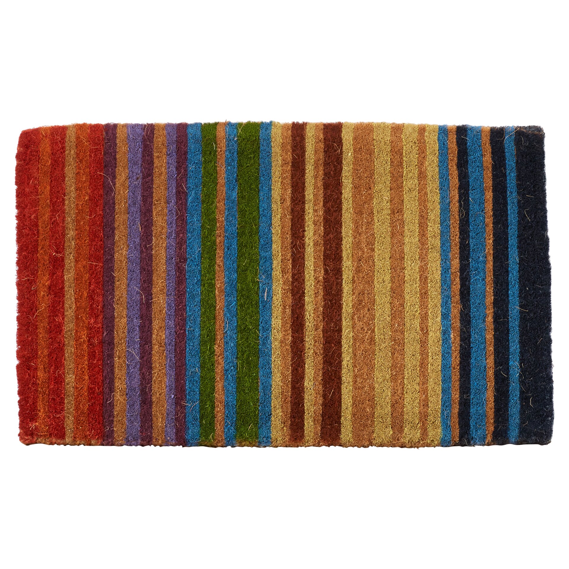 Entryways Handmade Rainbow Extra Thick Doormat & Reviews | Wayfair