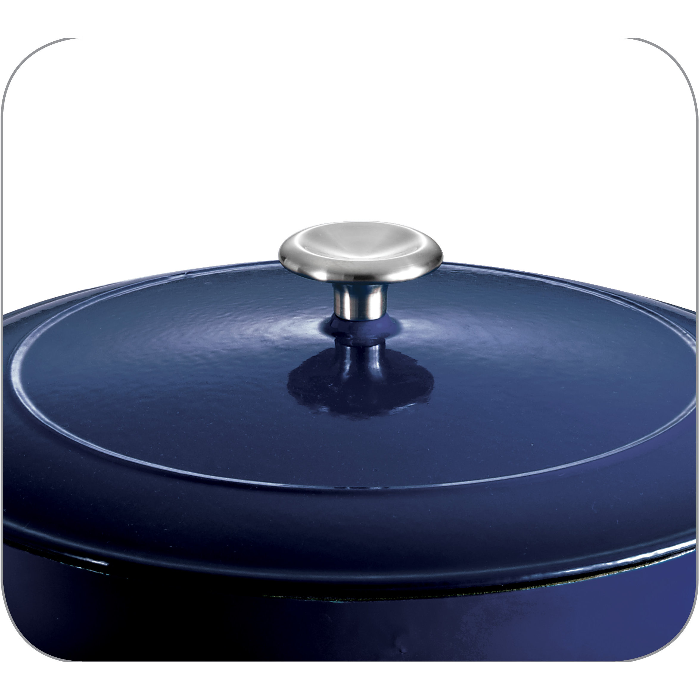 Tramontina Gourmet Enameled Cast Iron 4 Qt. Cast Iron Round Braiser