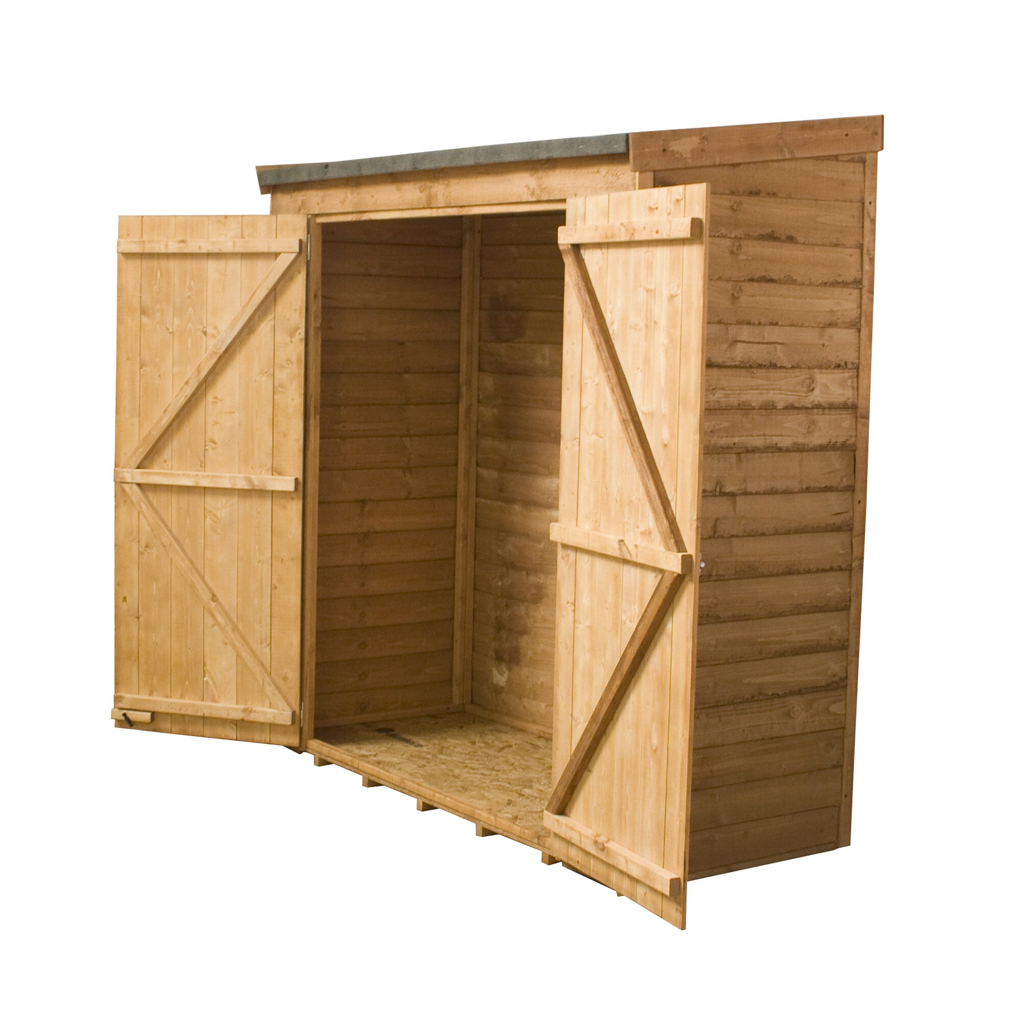 Mercia Garden Products 6 x 3 Wooden Tool Shed &amp; Reviews 