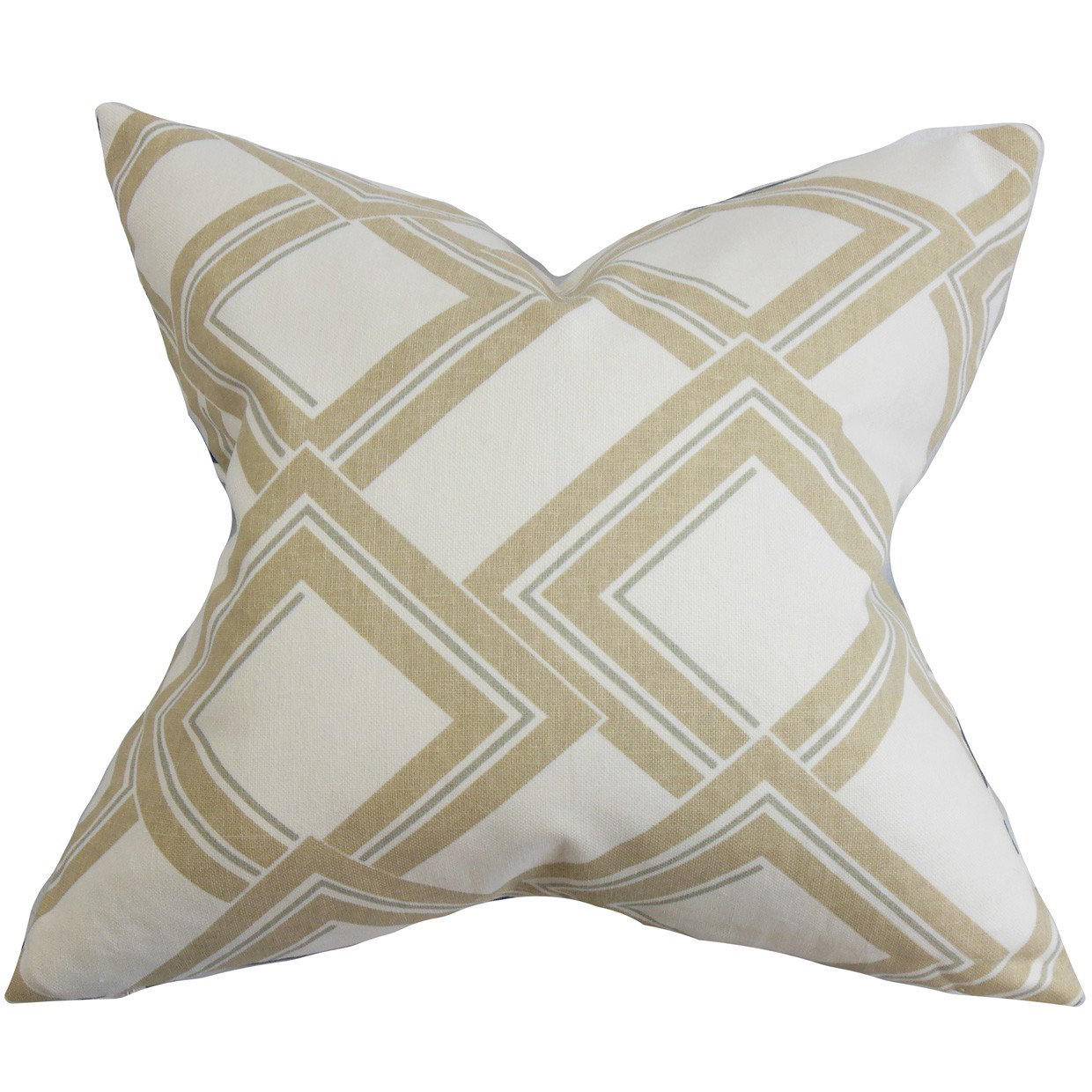 Jersey Geometric Throw Pillow Wayfair
