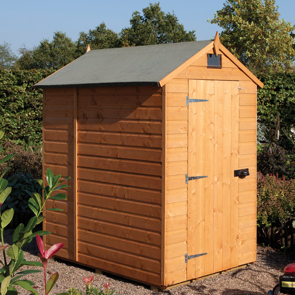 Rowlinson 5 x 7 Wooden Storage Shed & Reviews | Wayfair UK