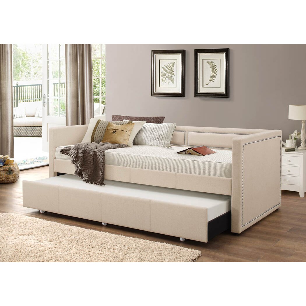 Baxton Studio Daybed With Trundle Joss Main   Baxton Studio Daybed With Trundle 2532 7959 XG 