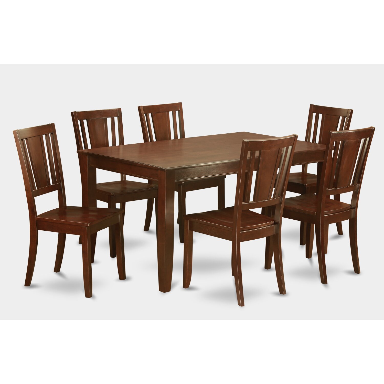 Dudley 7 Piece Dining Set by Wooden Importers