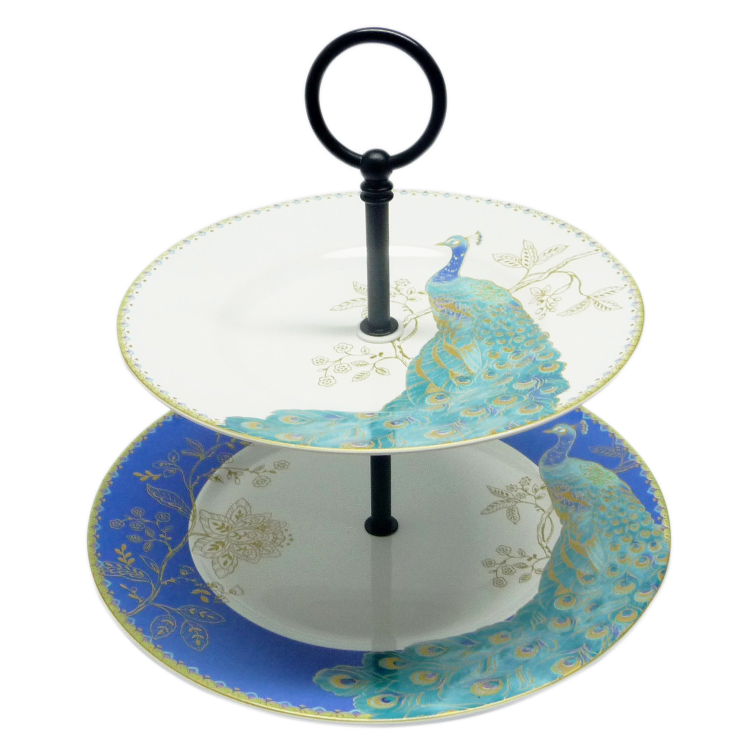 Peacock Garden Tiered Stand Wayfair