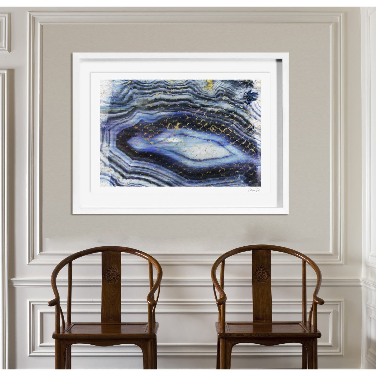 Oliver Gal Oliver Gal Sea of Gold Framed Painting Print AllModern