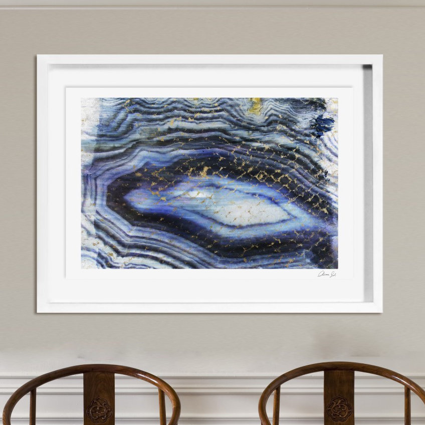Oliver Gal Oliver Gal Sea of Gold Framed Painting Print AllModern