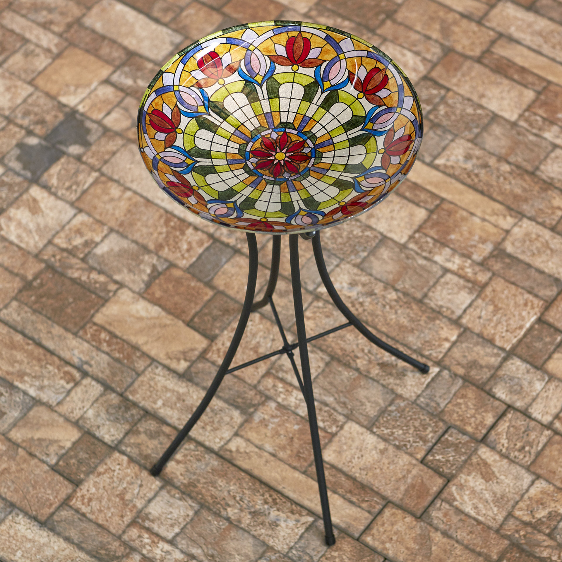 Metal Bird Bath Stand Wayfair