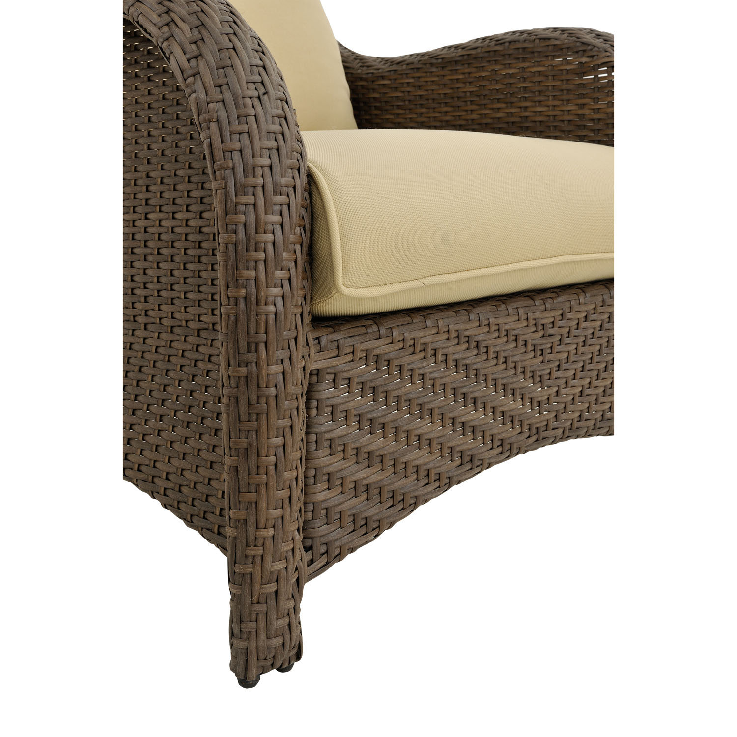 Hanover Newport 6 Piece Wicker Deep Seating Group with Cushions & Reviews | Wayfair