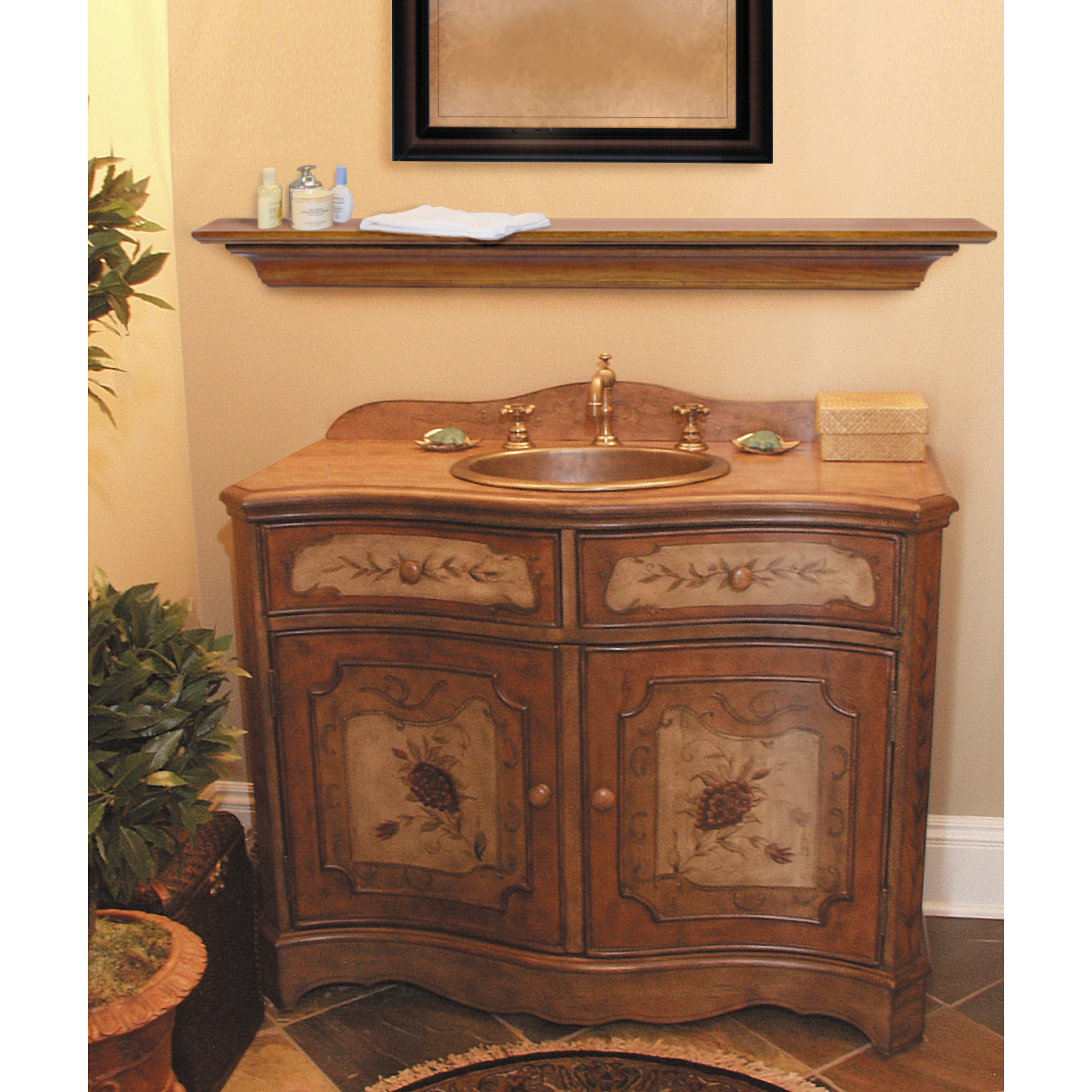 48" Homestead Fireplace Mantel Shelf | Wayfair