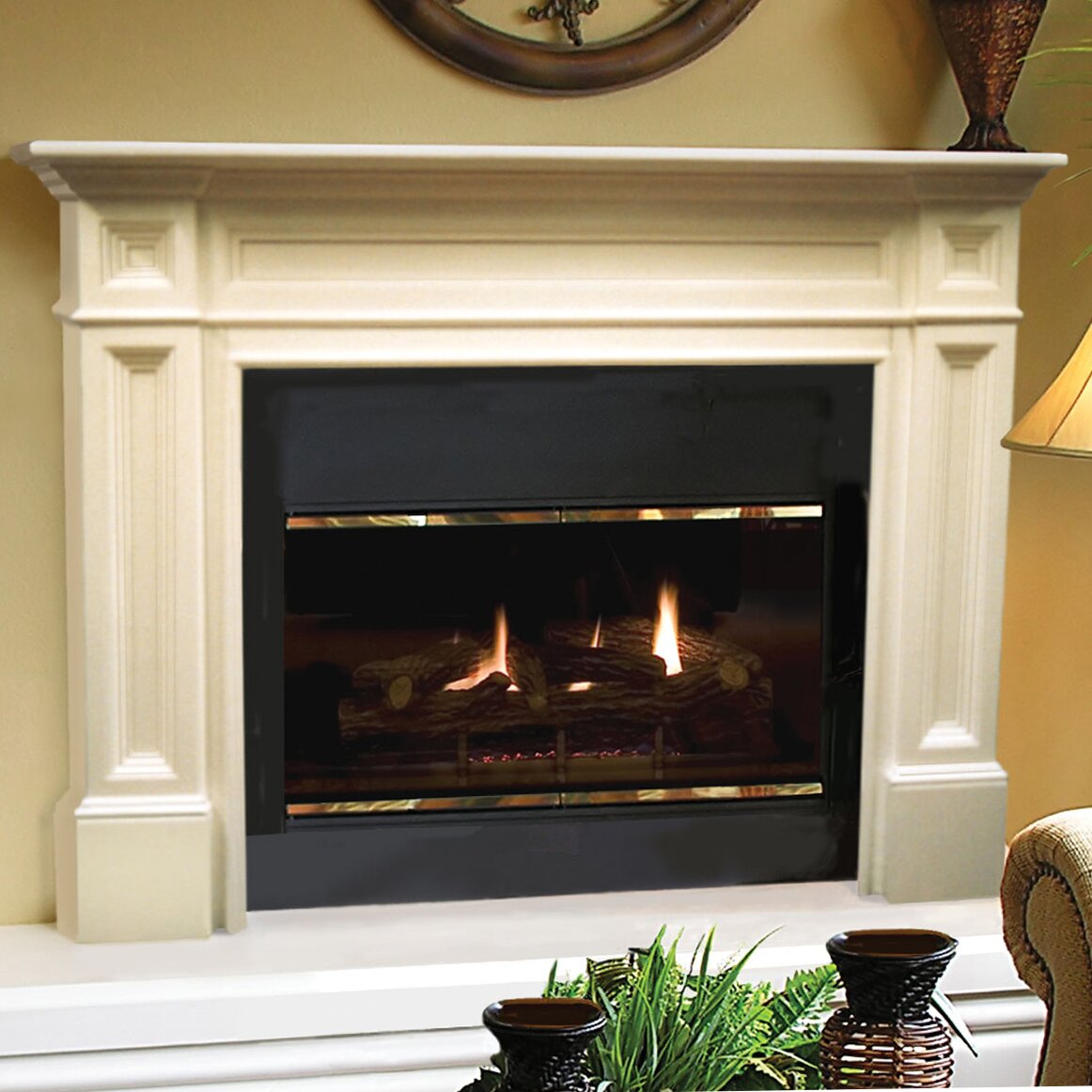 Pearl Mantels The Classique Fireplace Mantel Surround & Reviews | Wayfair