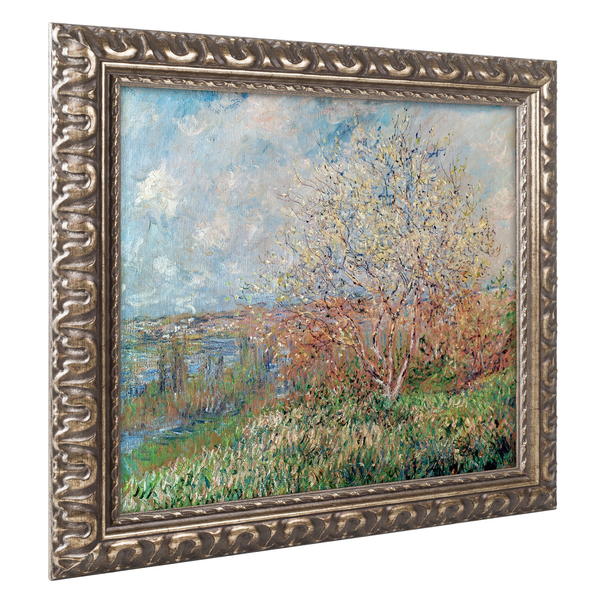 Trademark Art "Spring 1880" by Claude Framed Painting Print