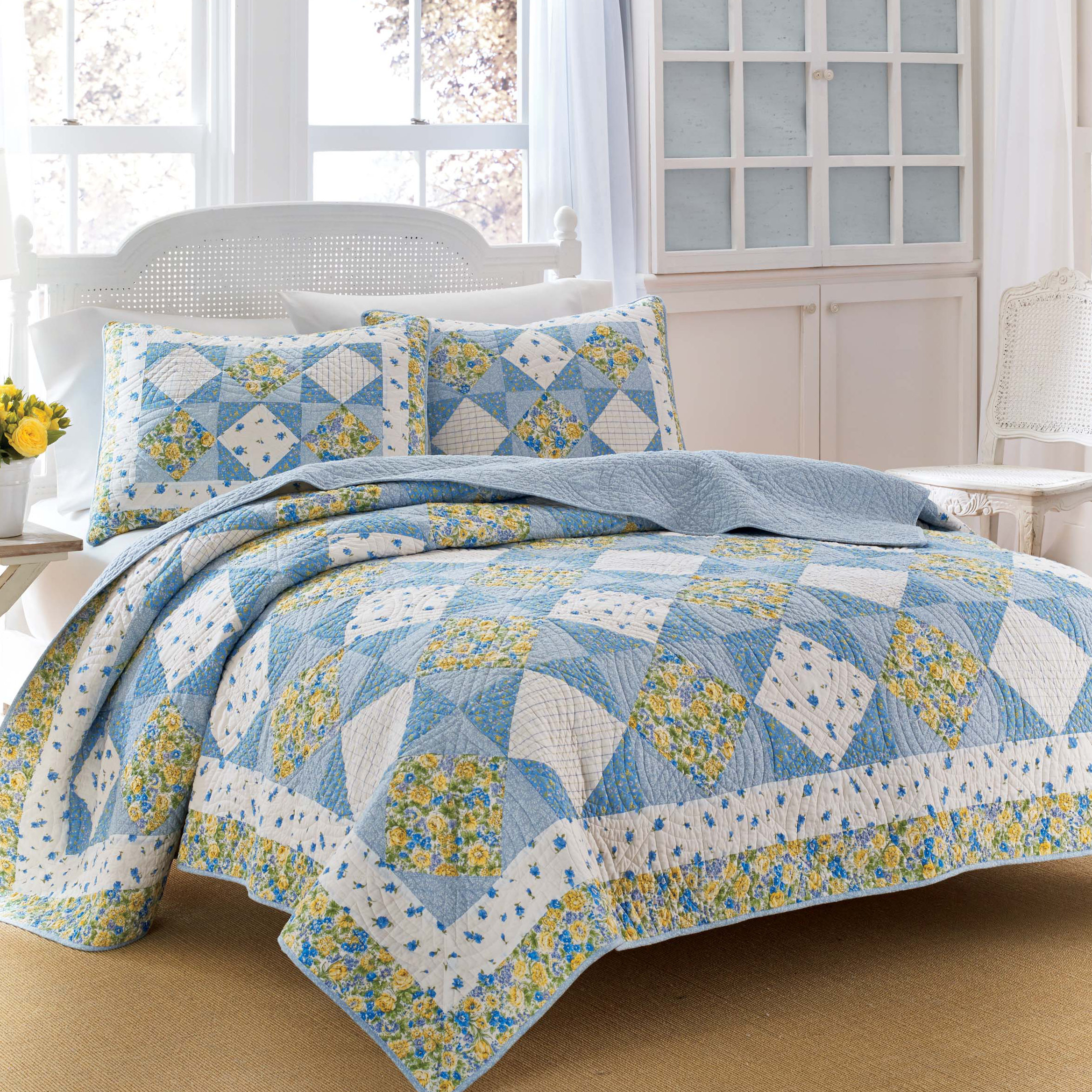 Grace Quilt Standard Sham Wayfair