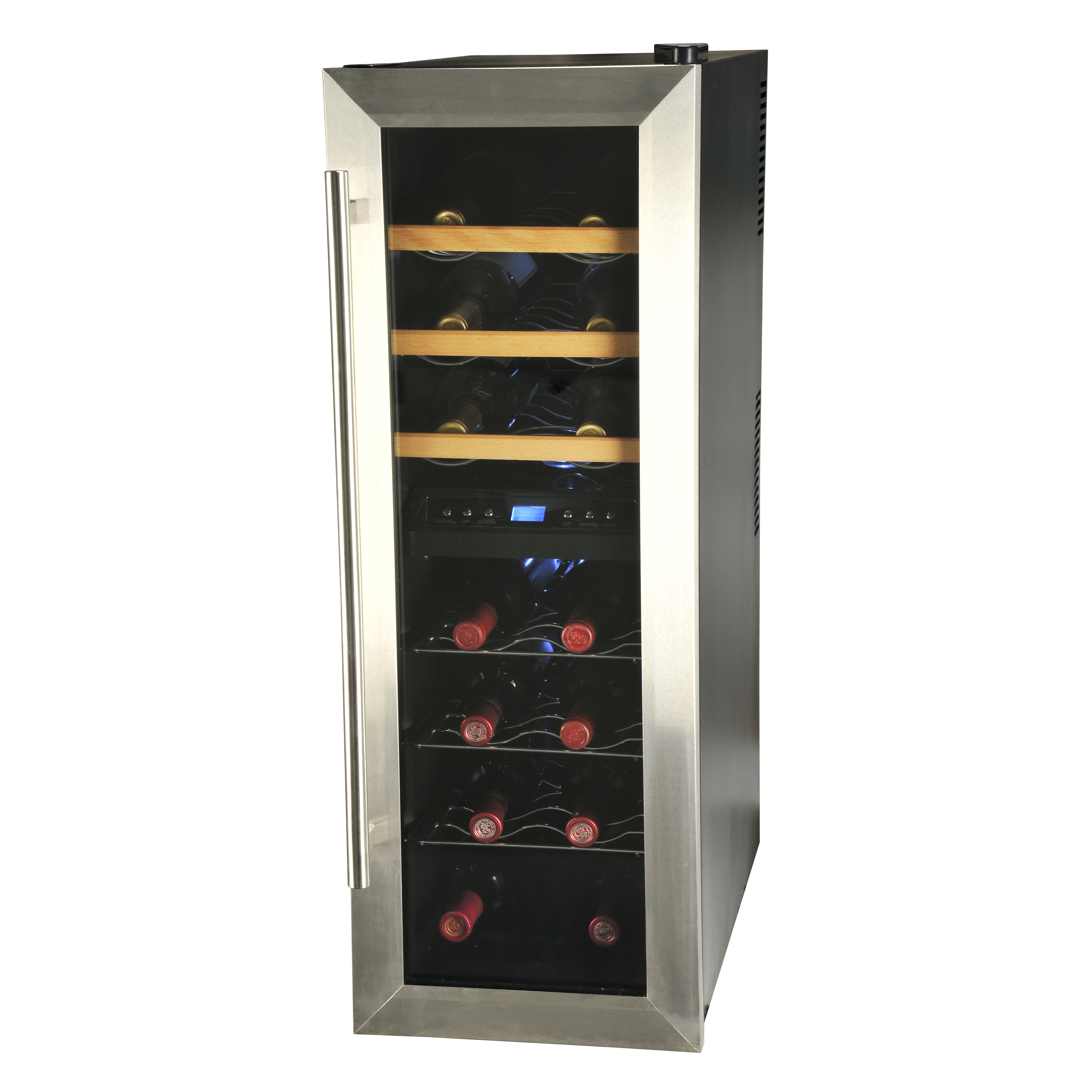 21 Bottle Dual Zone Freestanding Wine Refrigerator Wayfair