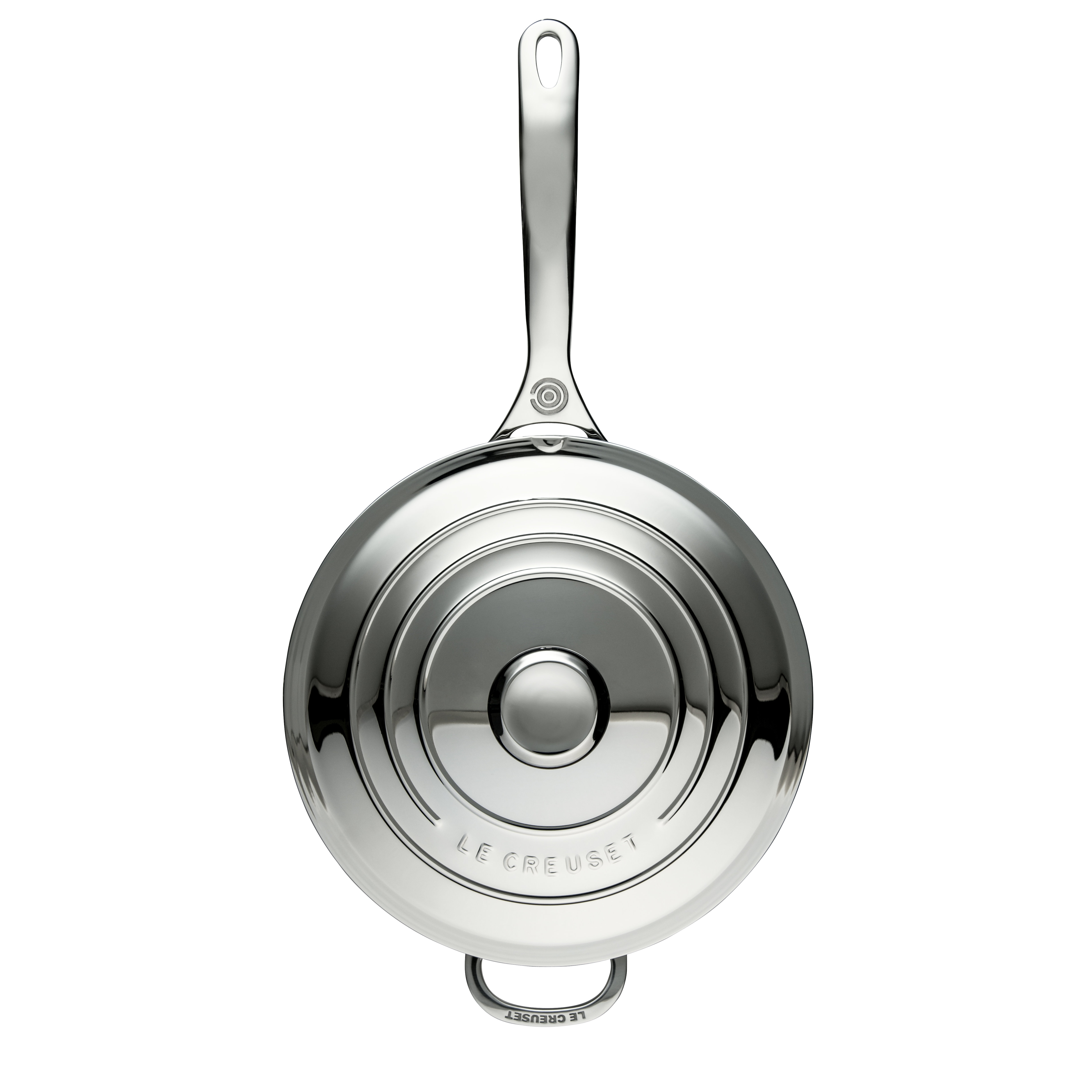 Le Creuset Stainless Steel 3.5qt. Saucier Pan with Lid AllModern