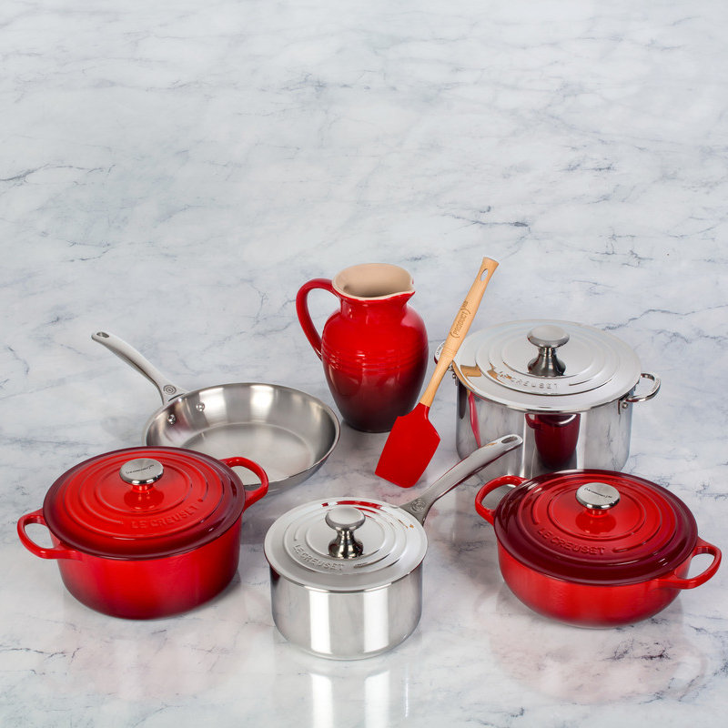 Le Creuset 7 Piece Cookware Set & Reviews Wayfair