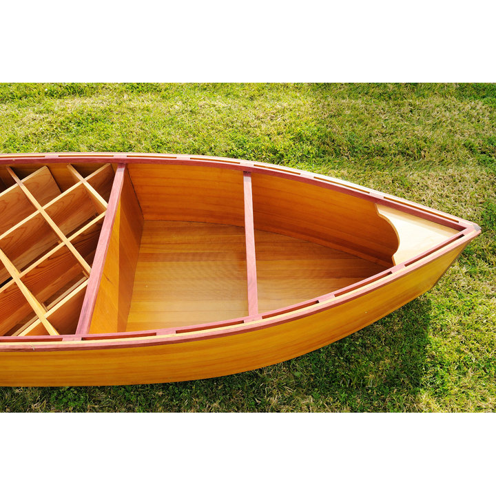 Canoe 7 Bottle Floor Wine Rack Wayfair