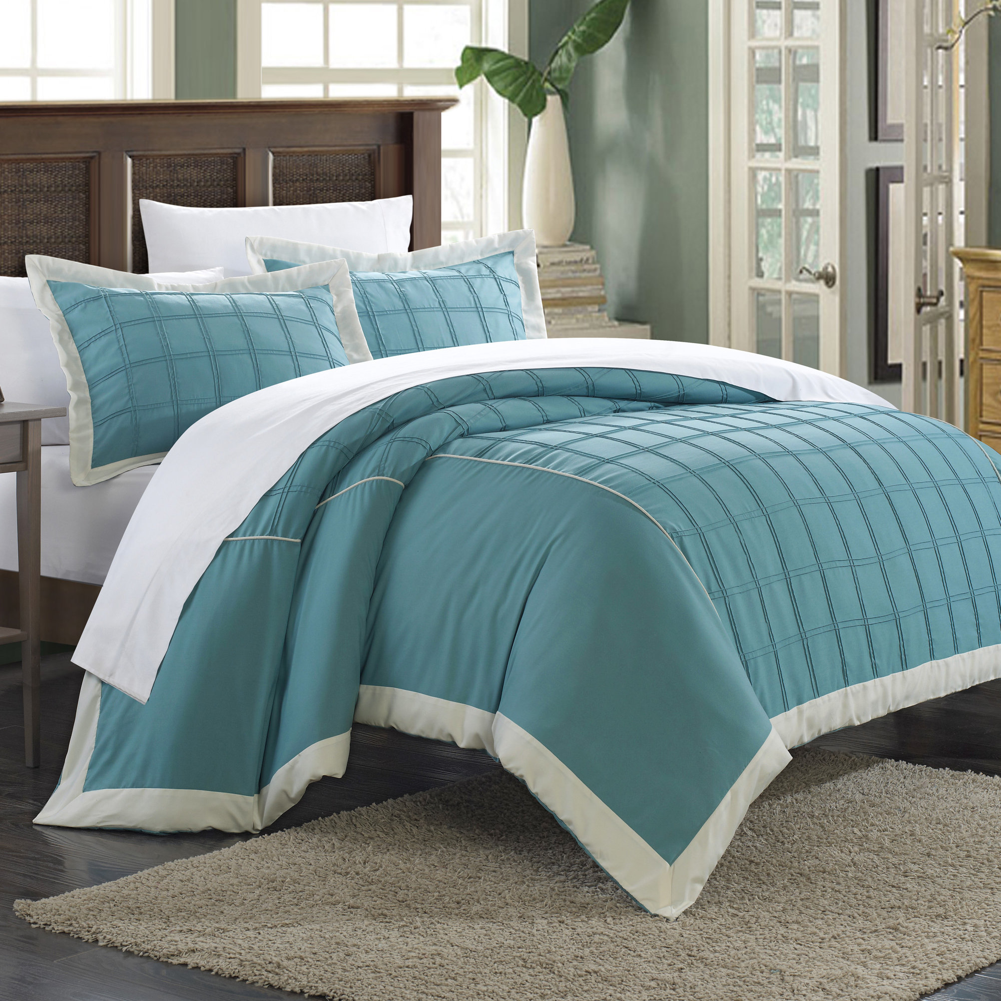 Angelina 3 Piece Duvet Set Wayfair