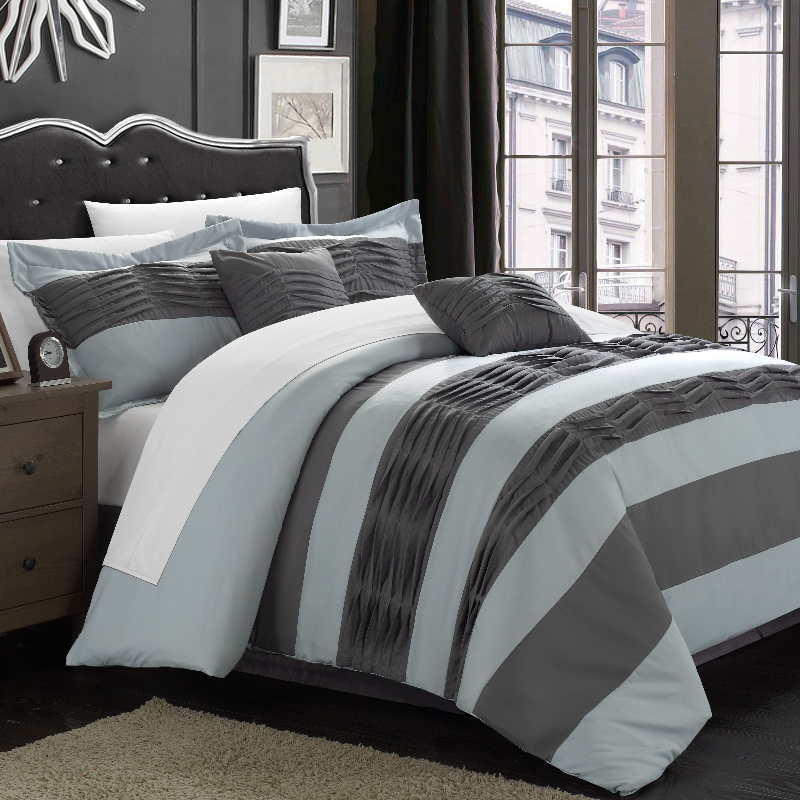 Chic Home Park Lane 6 Piece Comforter Set & Reviews Wayfair