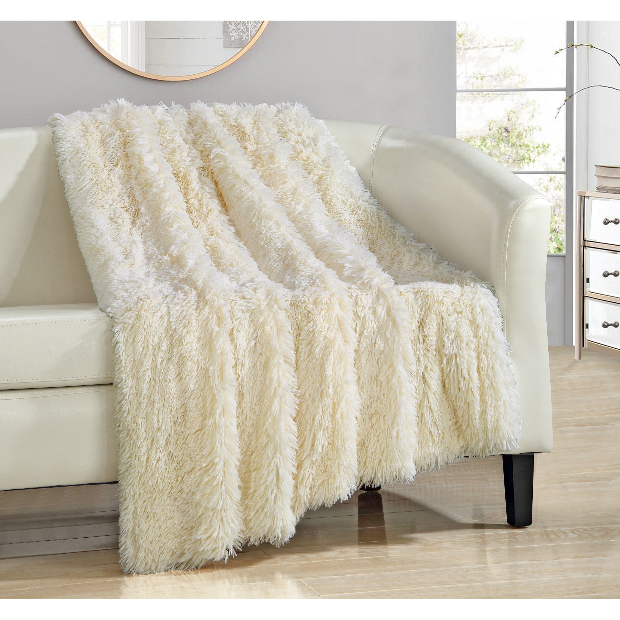 Mainstays Extra Plush 50" x 60" Lightweight Sherpa Throw ...