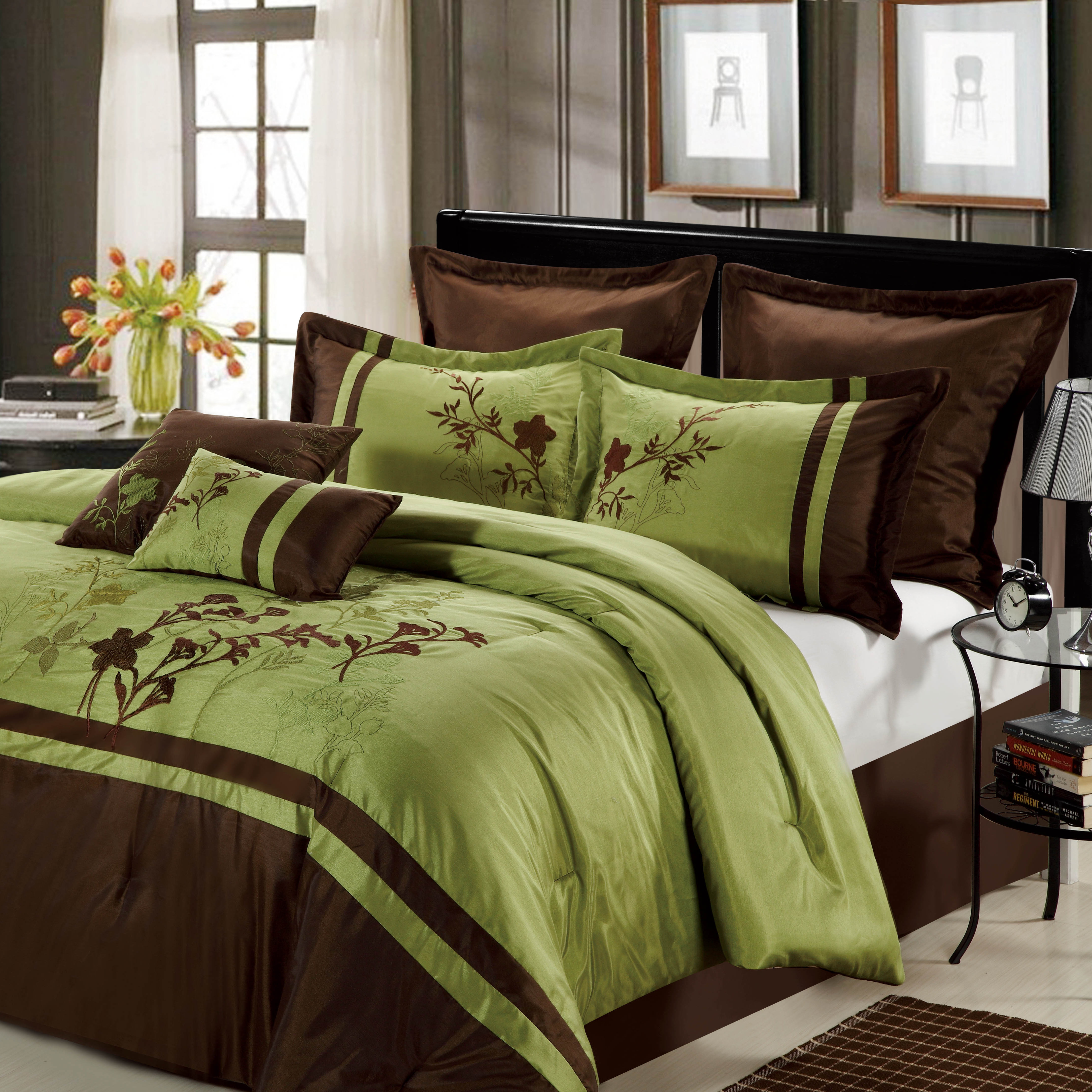 Chic Home Toronto 8 Piece Comforter Set & Reviews Wayfair