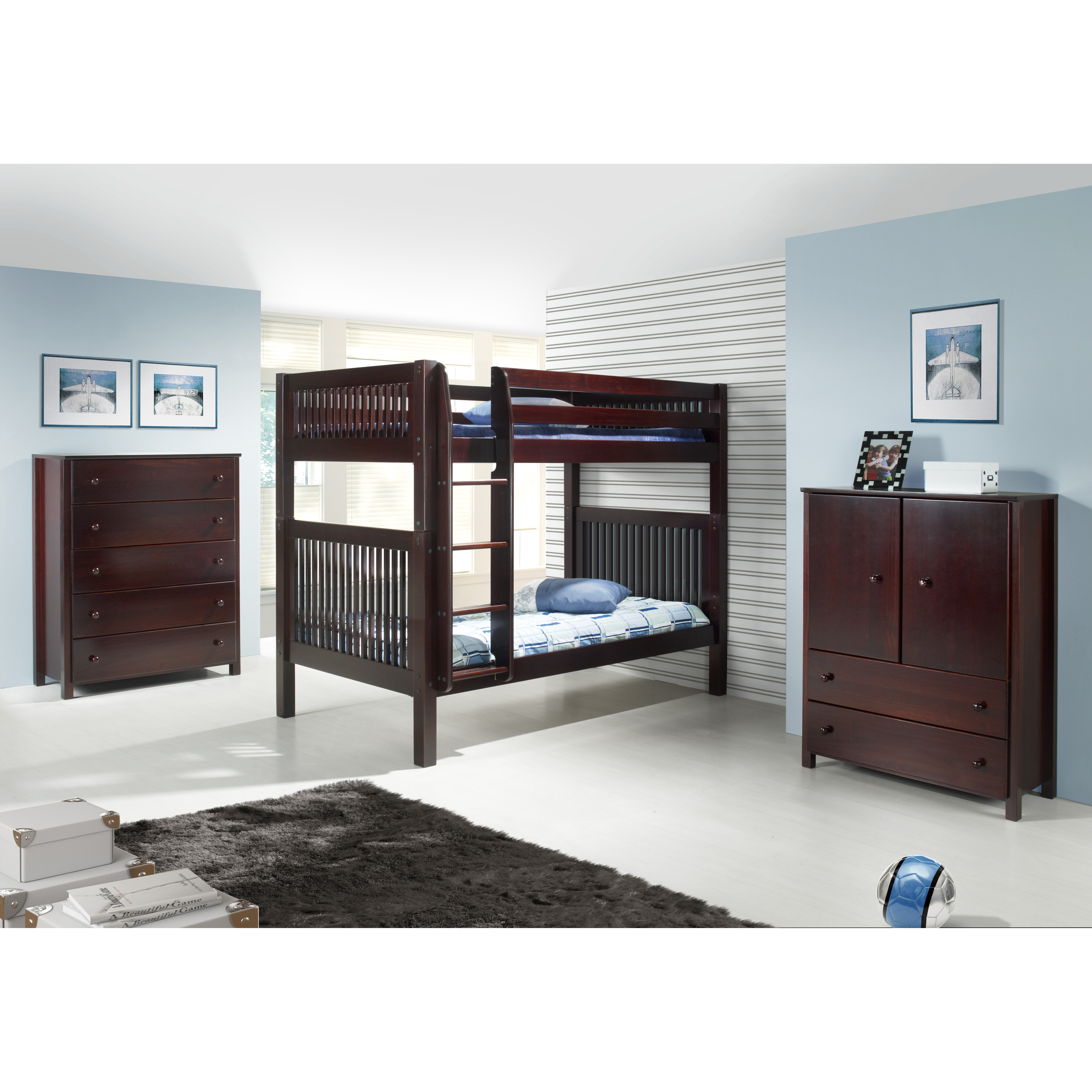 Full over Full Bunk Bed Wayfair