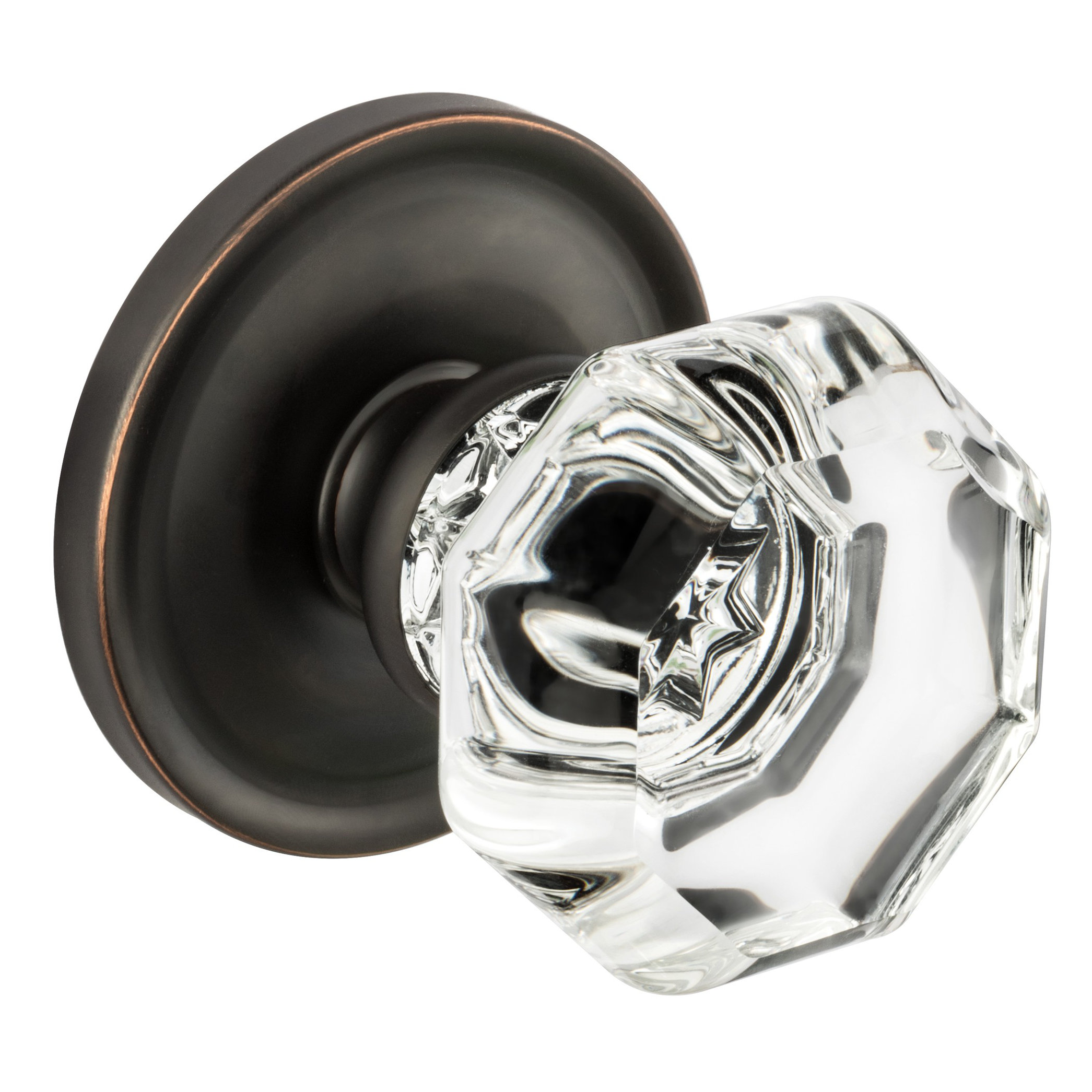 Crystal Passage Door Knob Wayfair