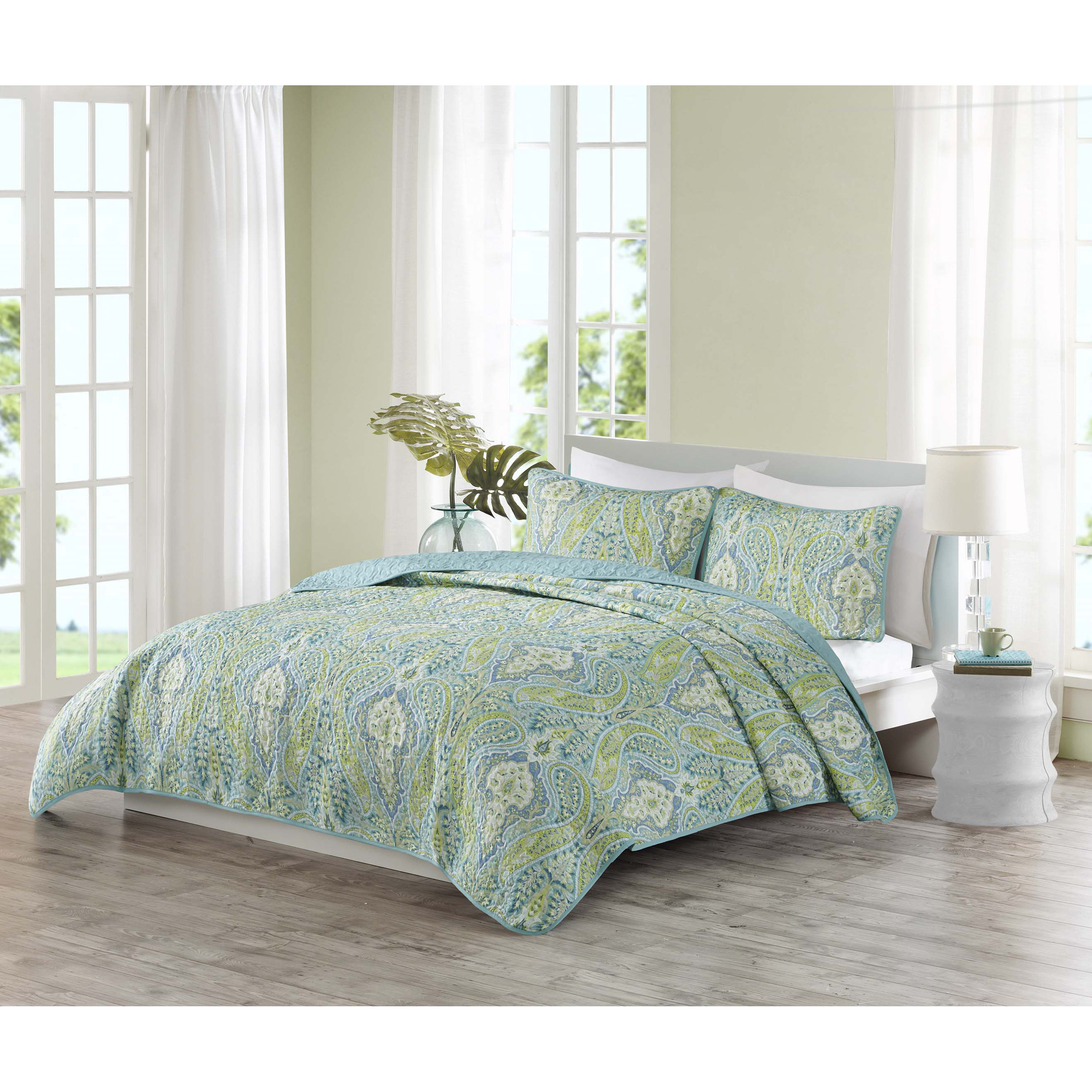Kelly Paisley 3 Piece Quilt Set Wayfair