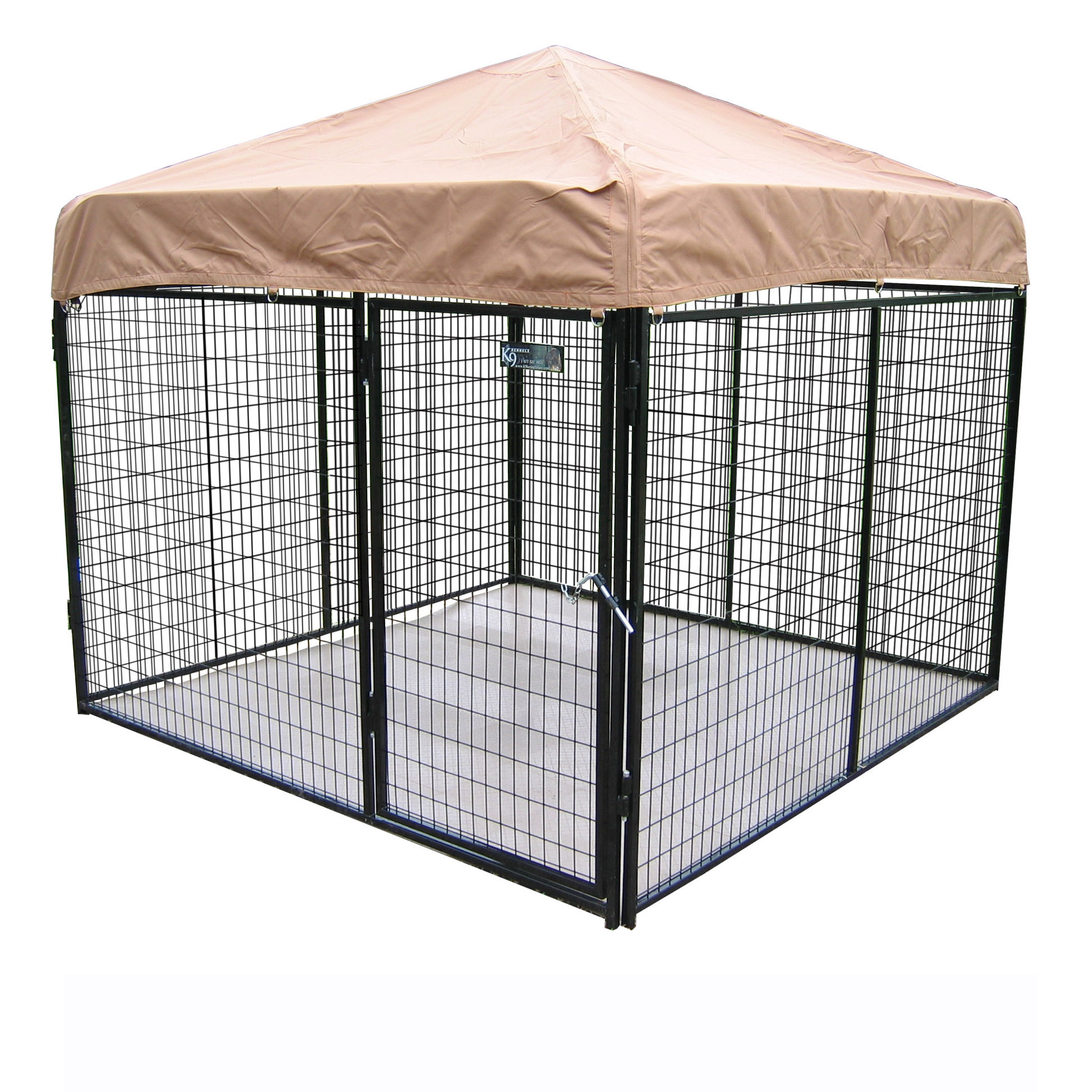 Modular Complete Welded Wire Steel Yard Kennel Wayfair