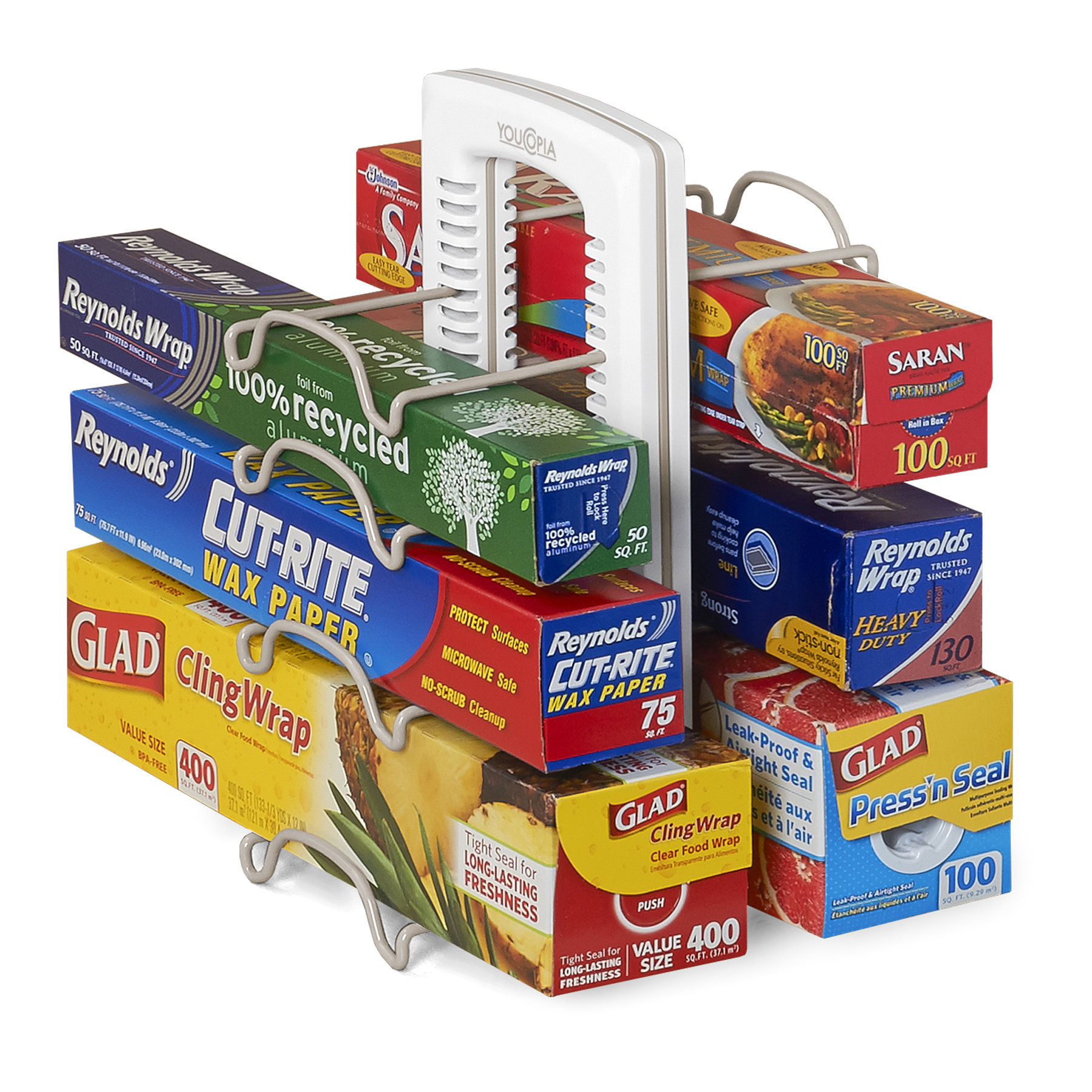 StoreMore Adjustable Wrap Stand Organizer Wayfair