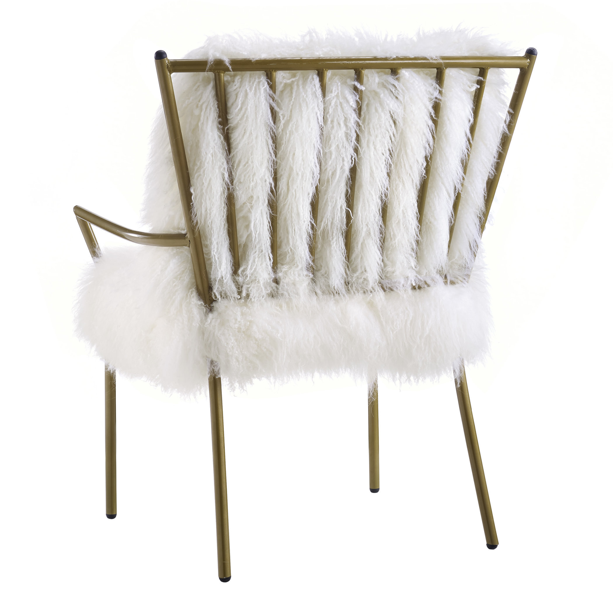 TOV Lena Sheepskin Arm Chair & Reviews Wayfair