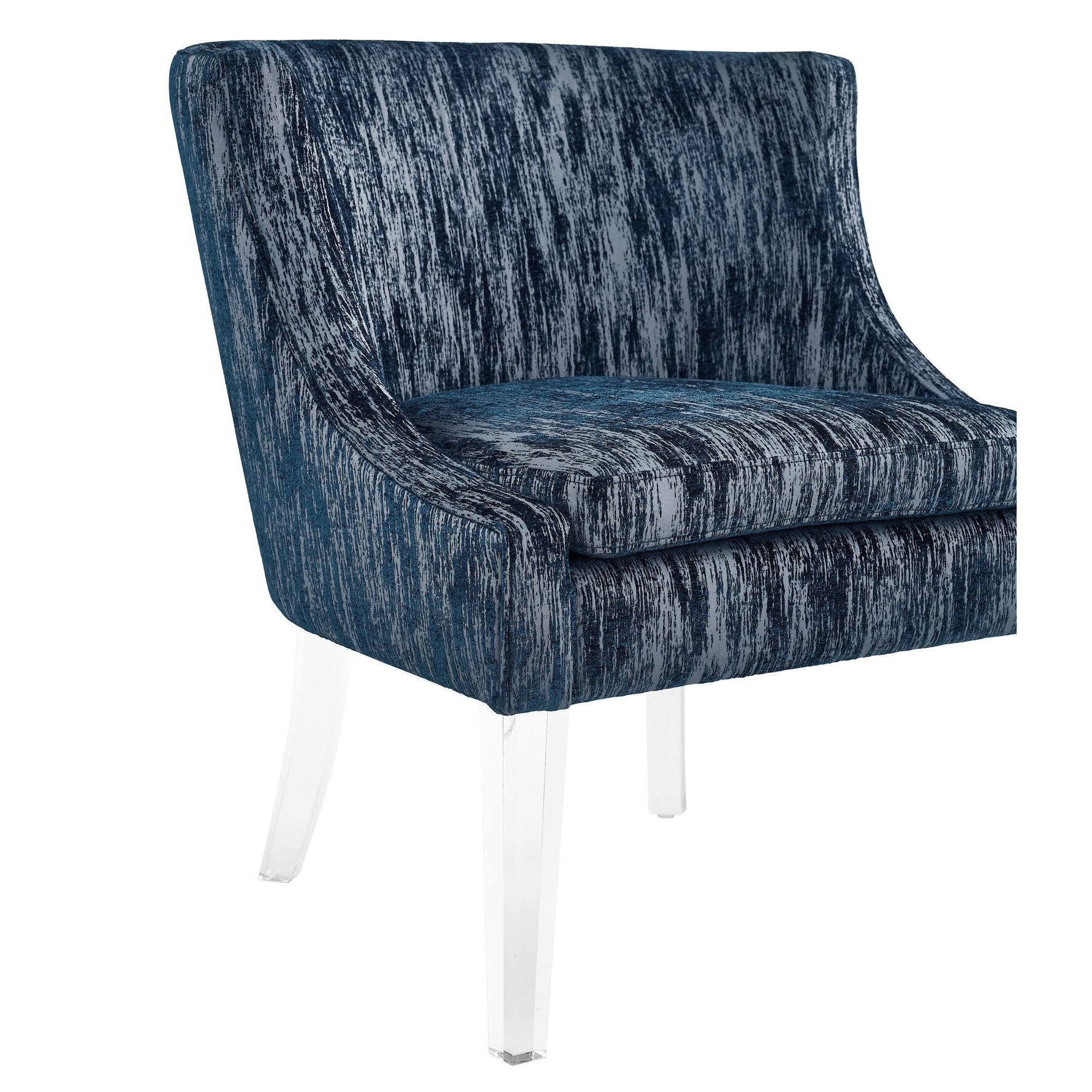 Myra Textured Velvet Club Chair Wayfair
