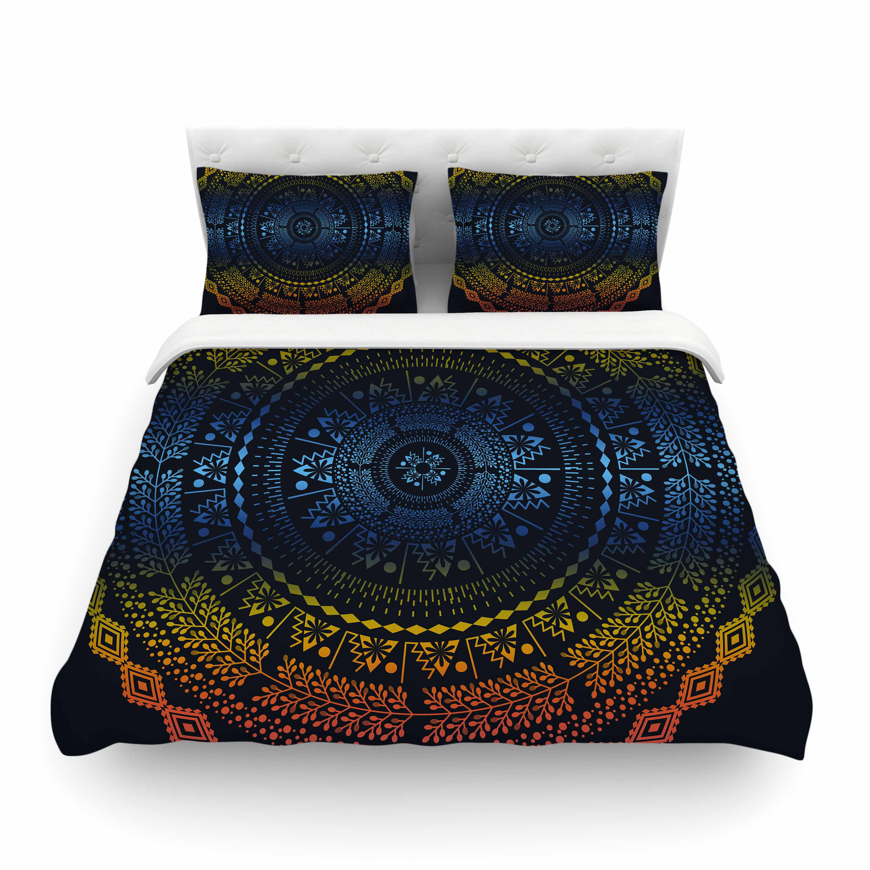 Night Queen Boho Mandala Duvet Cover Wayfair