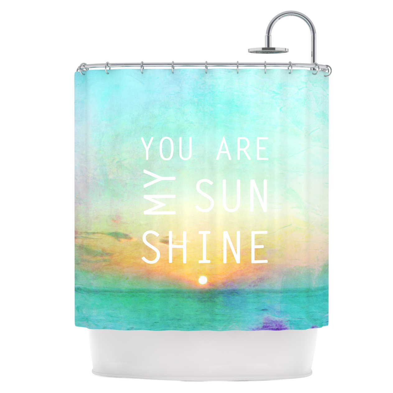You Are My Sunshine Shower Curtain Wayfair