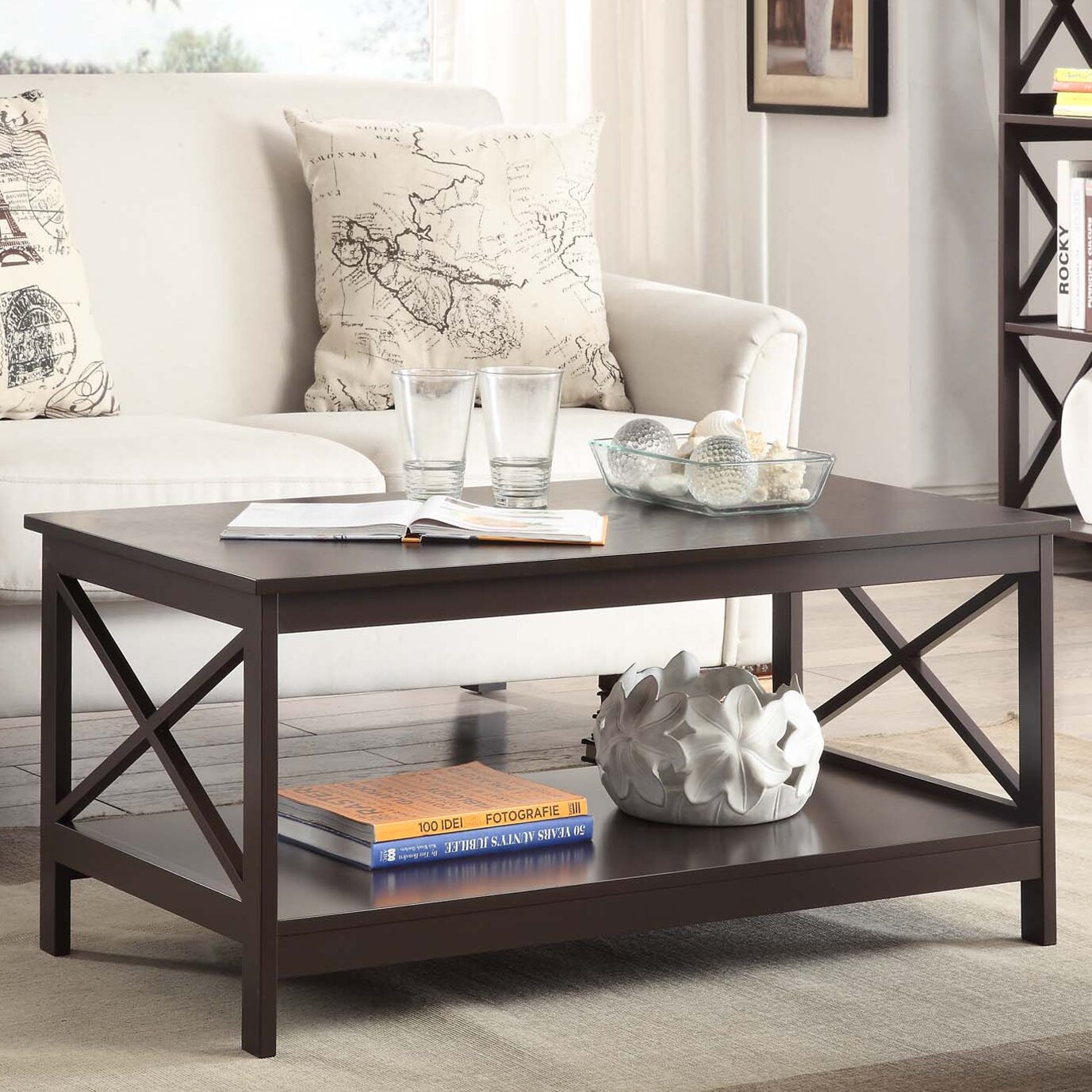 Convenience Concepts Oxford Coffee Table & Reviews | Wayfair