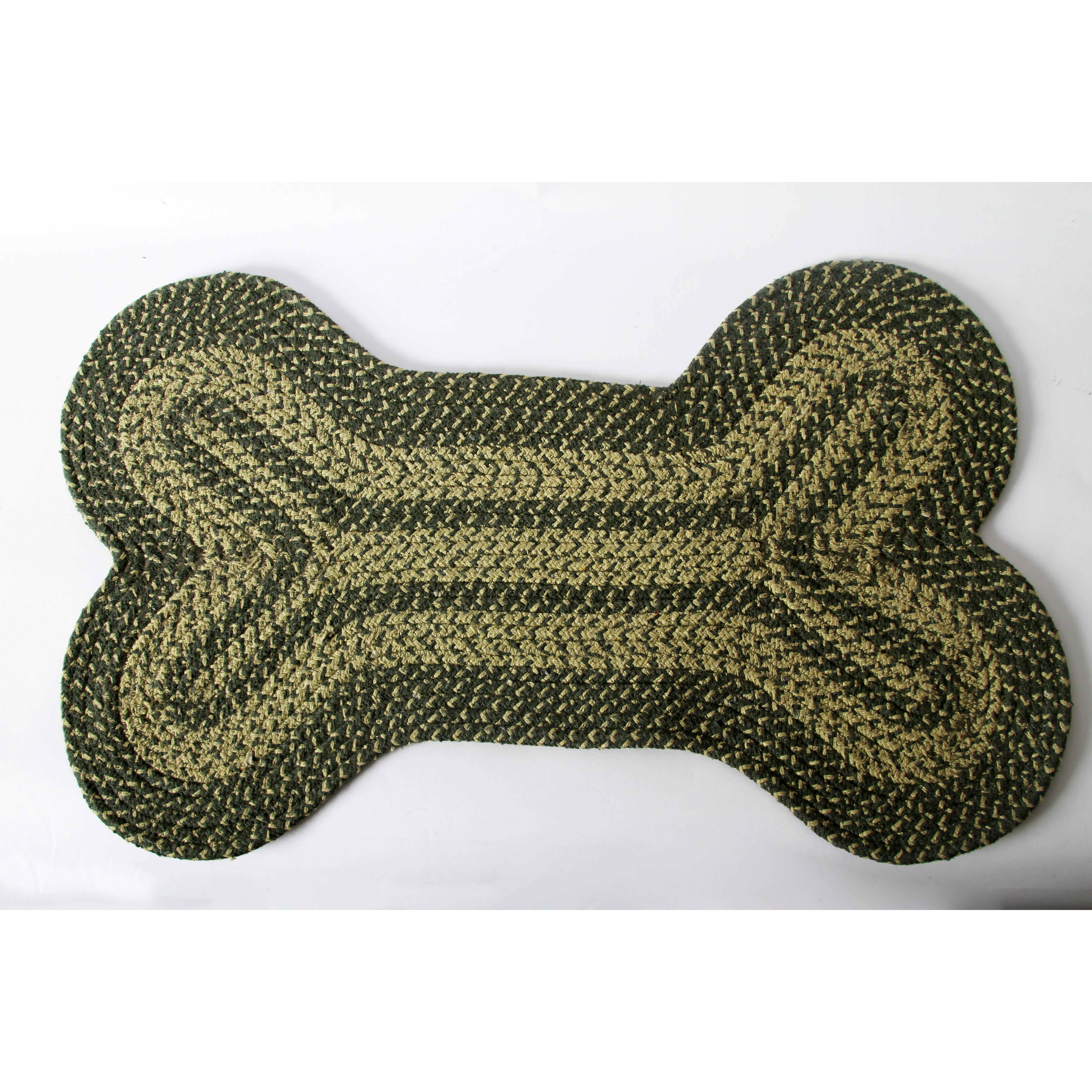 Lucky Dog Bone Braided Area Rug Wayfair