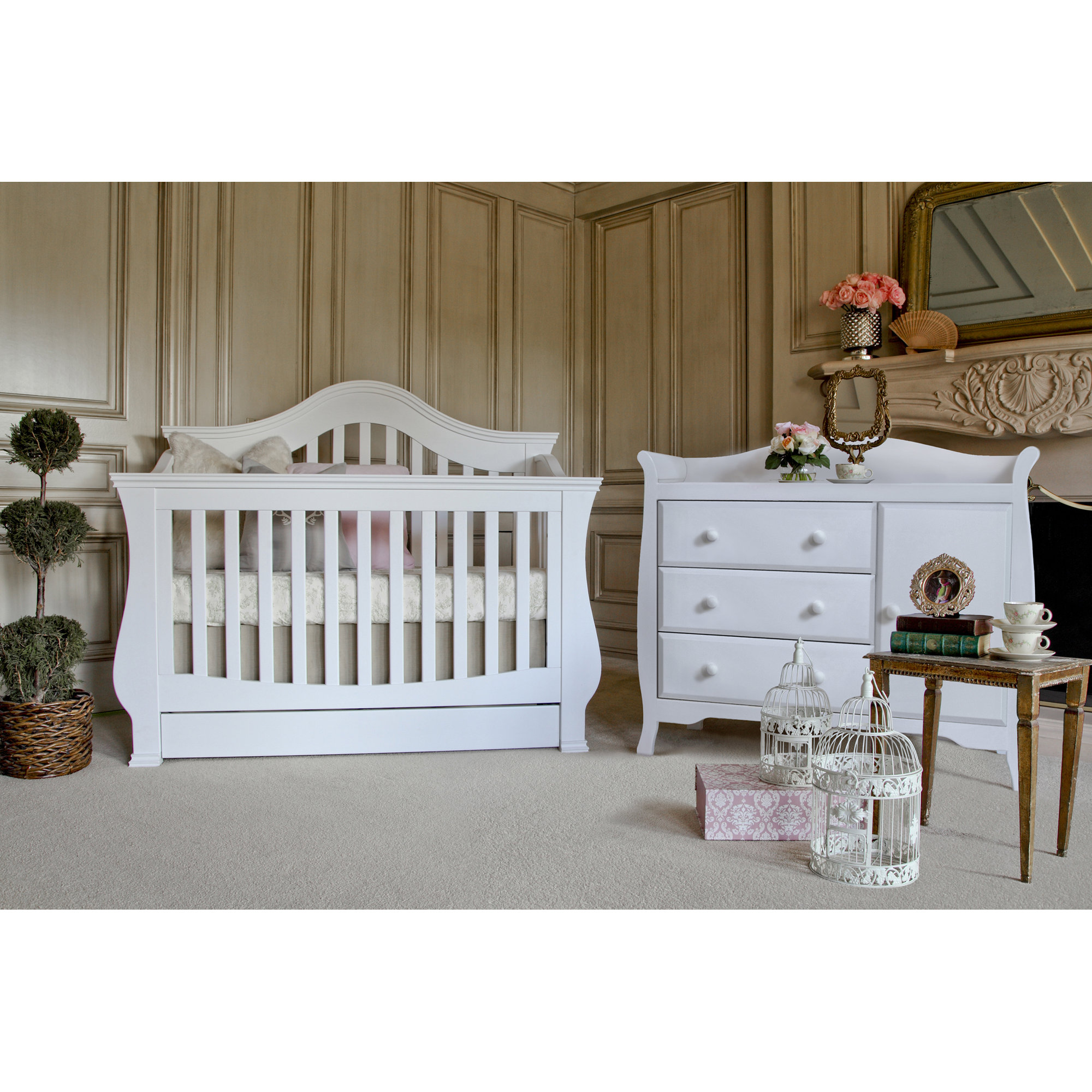 Million Dollar Baby Classic Ashbury 4in1 Convertible Crib & Reviews