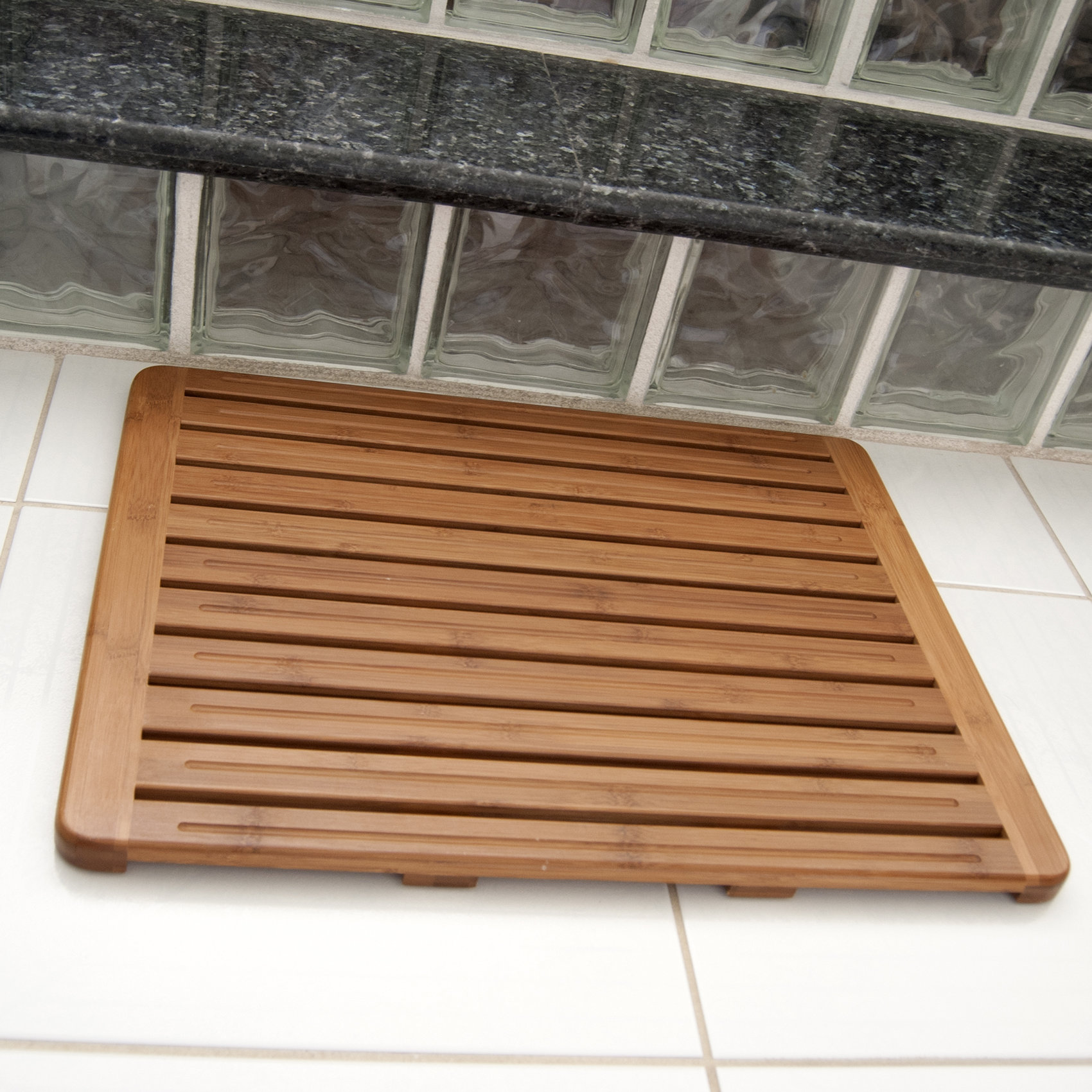 Natural Bamboo Rayon Wood Nonskid Bath Mat Wayfair
