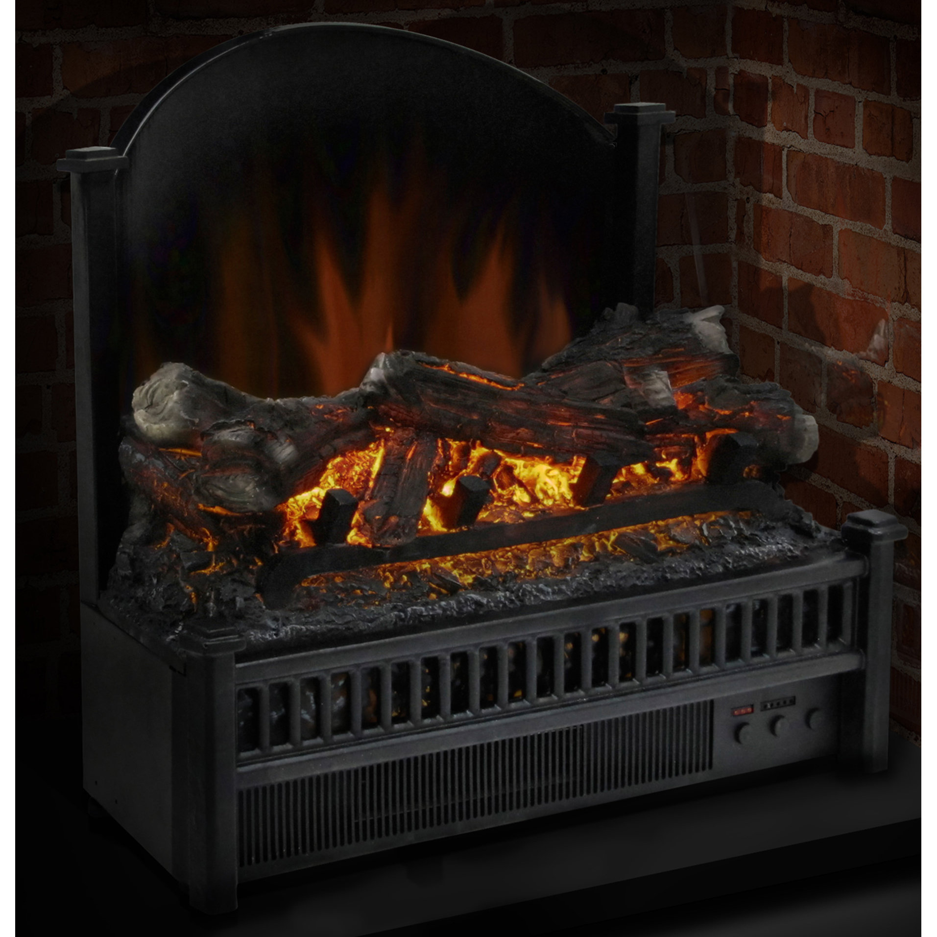 Pleasant Hearth Electric Fireplace Logs Heater & Reviews Wayfair