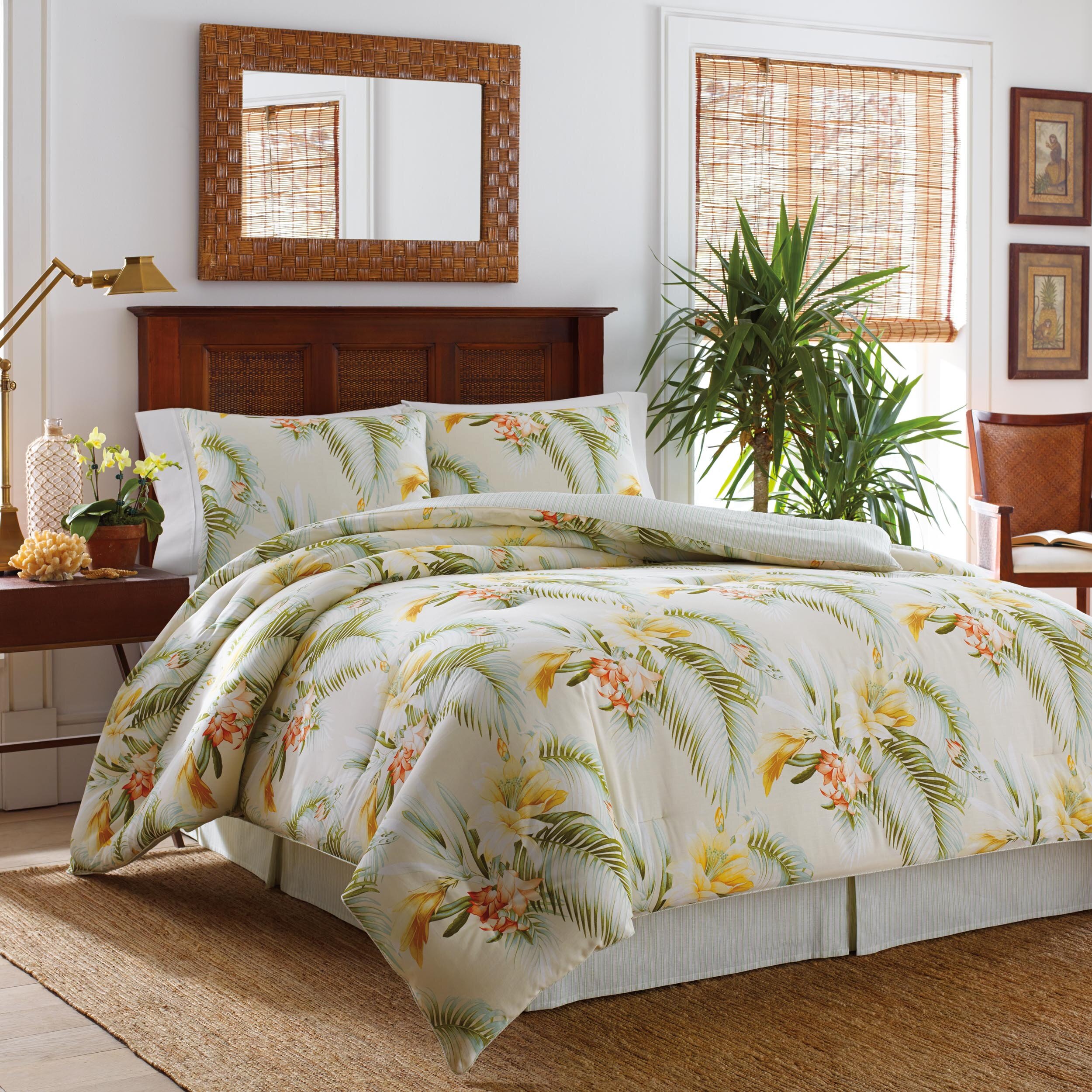 Tommy Bahama Bedding Beachcomber 4 Piece Comforter Set & Reviews | Wayfair