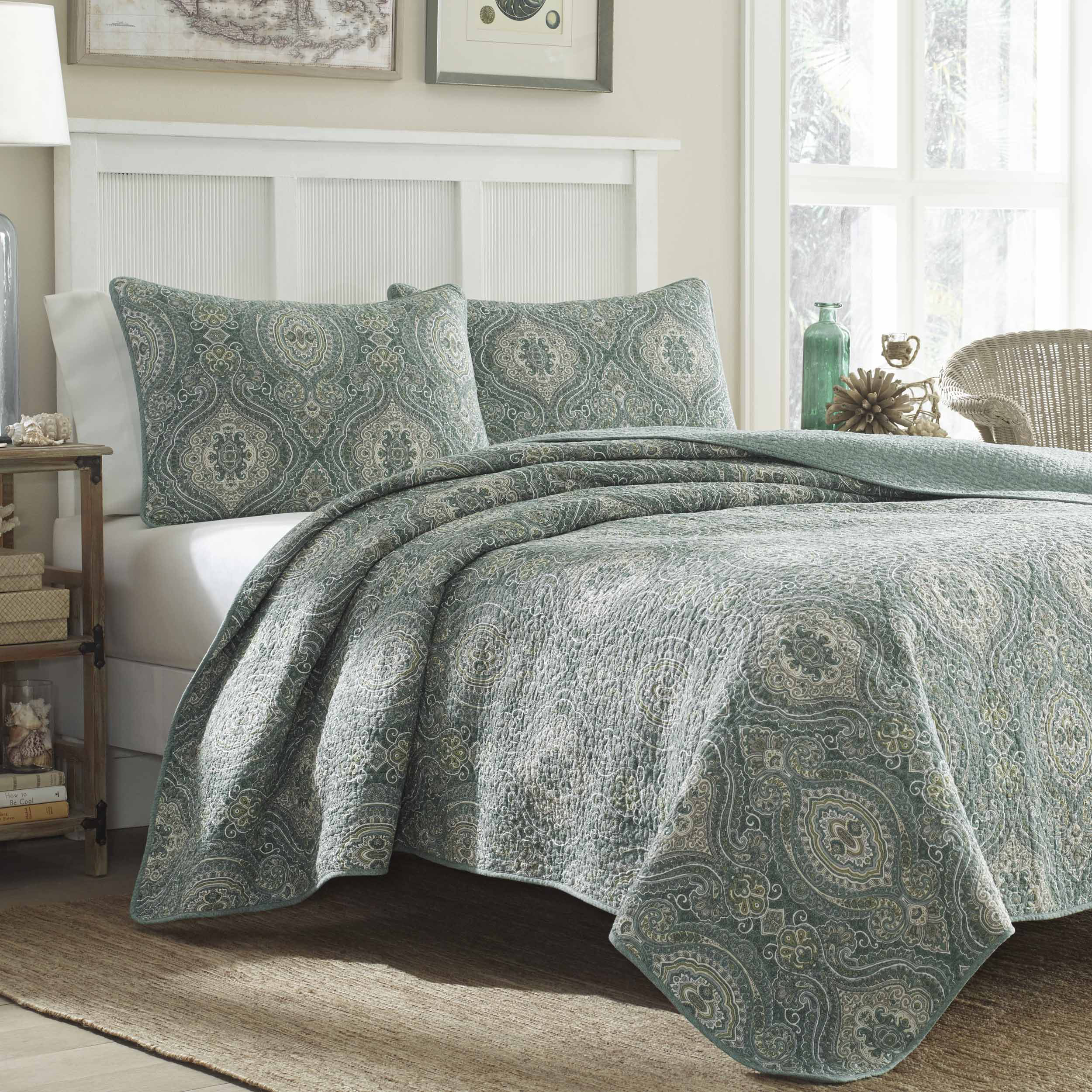 Tommy Bahama Bedding Turtle Cove Lagoon Quilt Set & Reviews Wayfair