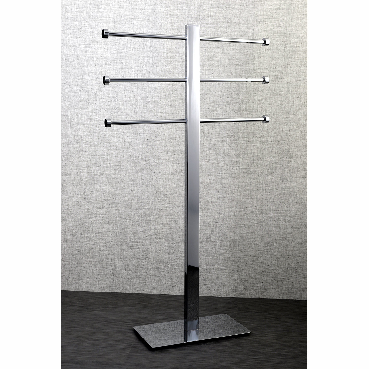 Edenscape Freestanding Stainless Steel Towel Holder Wayfair