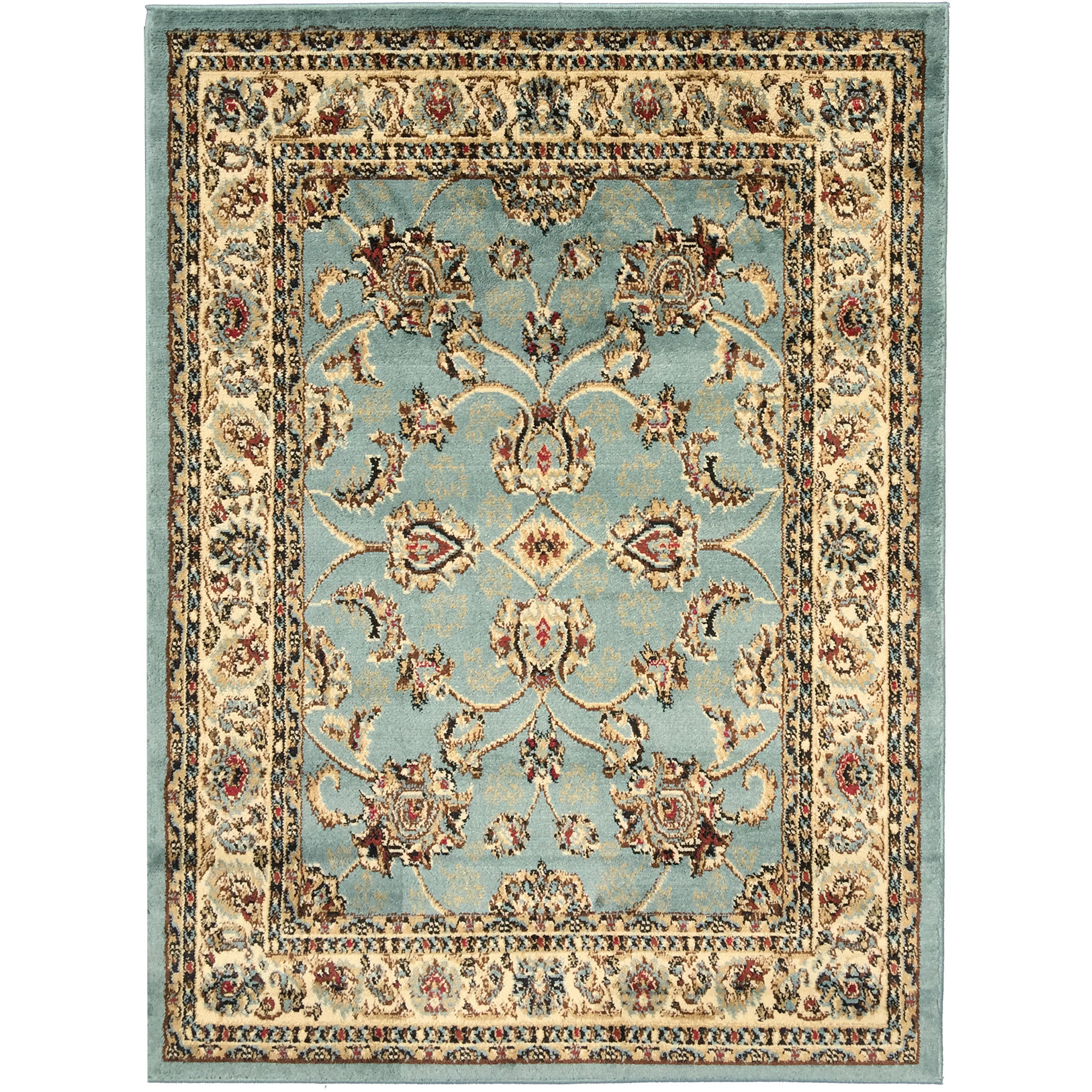 Royal Blue/Brown Area Rug Wayfair
