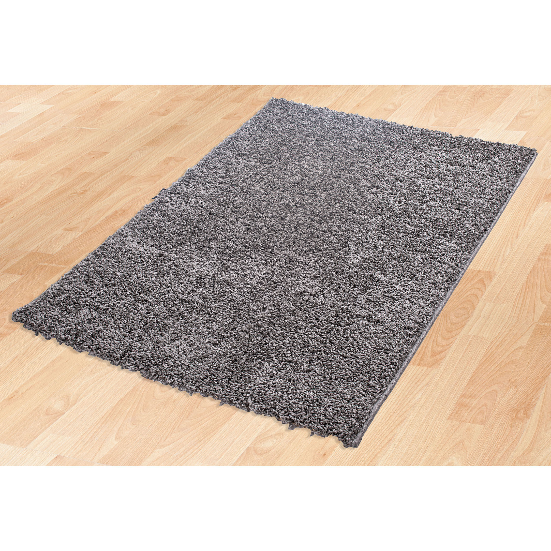 Ultimate Shaggy Grey Solid Area Rug | Wayfair