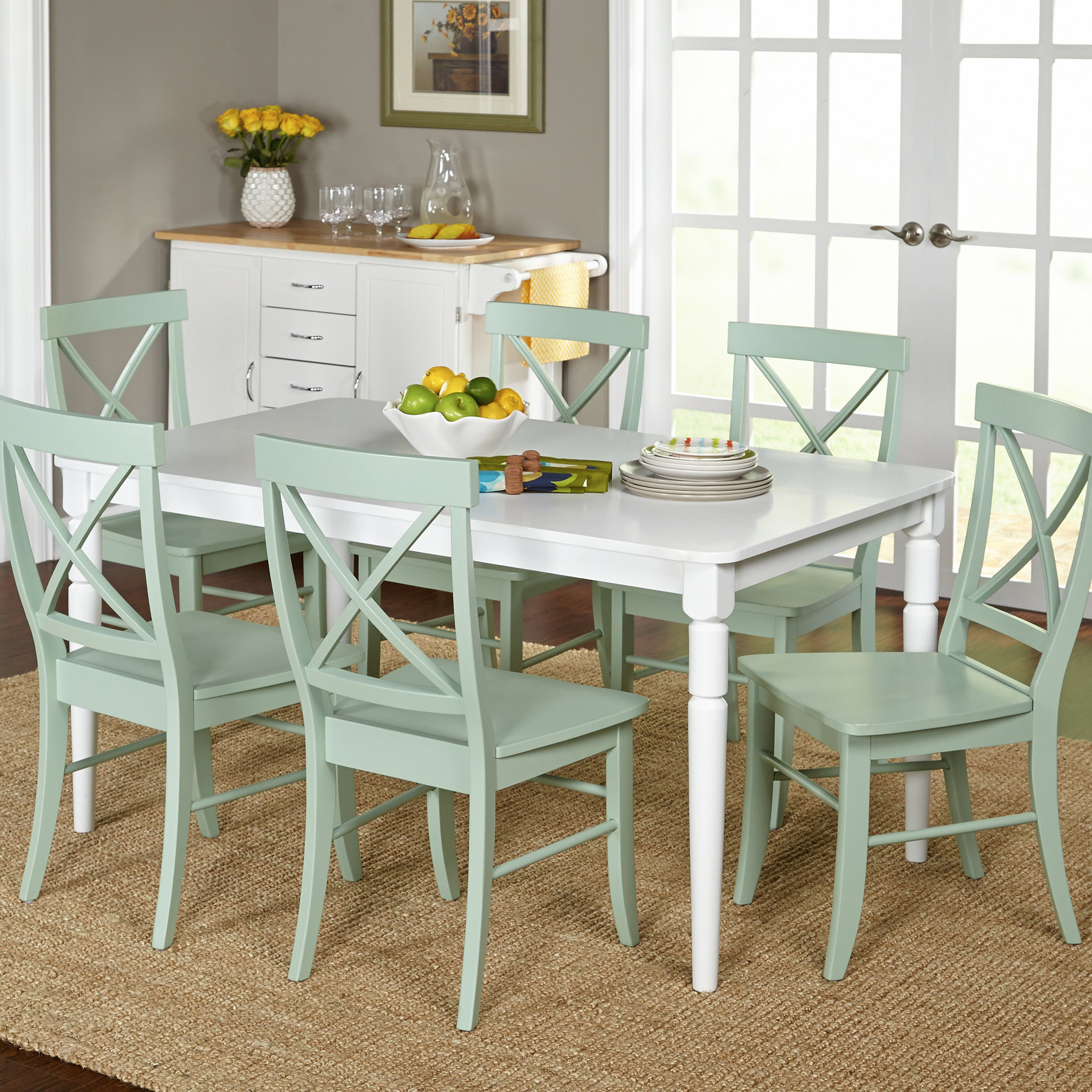 Albury 7 Piece Dining Set Wayfair